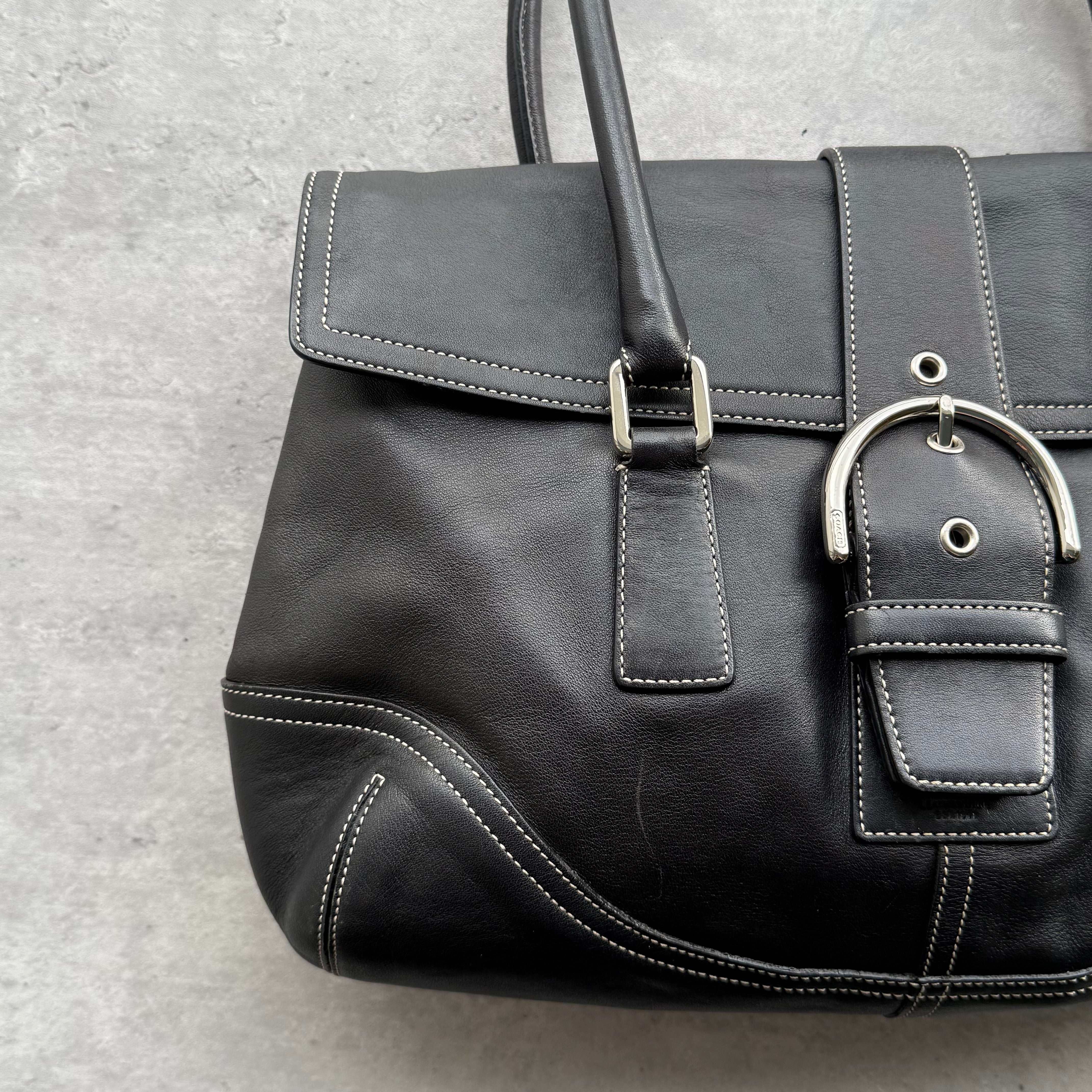 Coach Y2K Soho Shoulder Bag Black