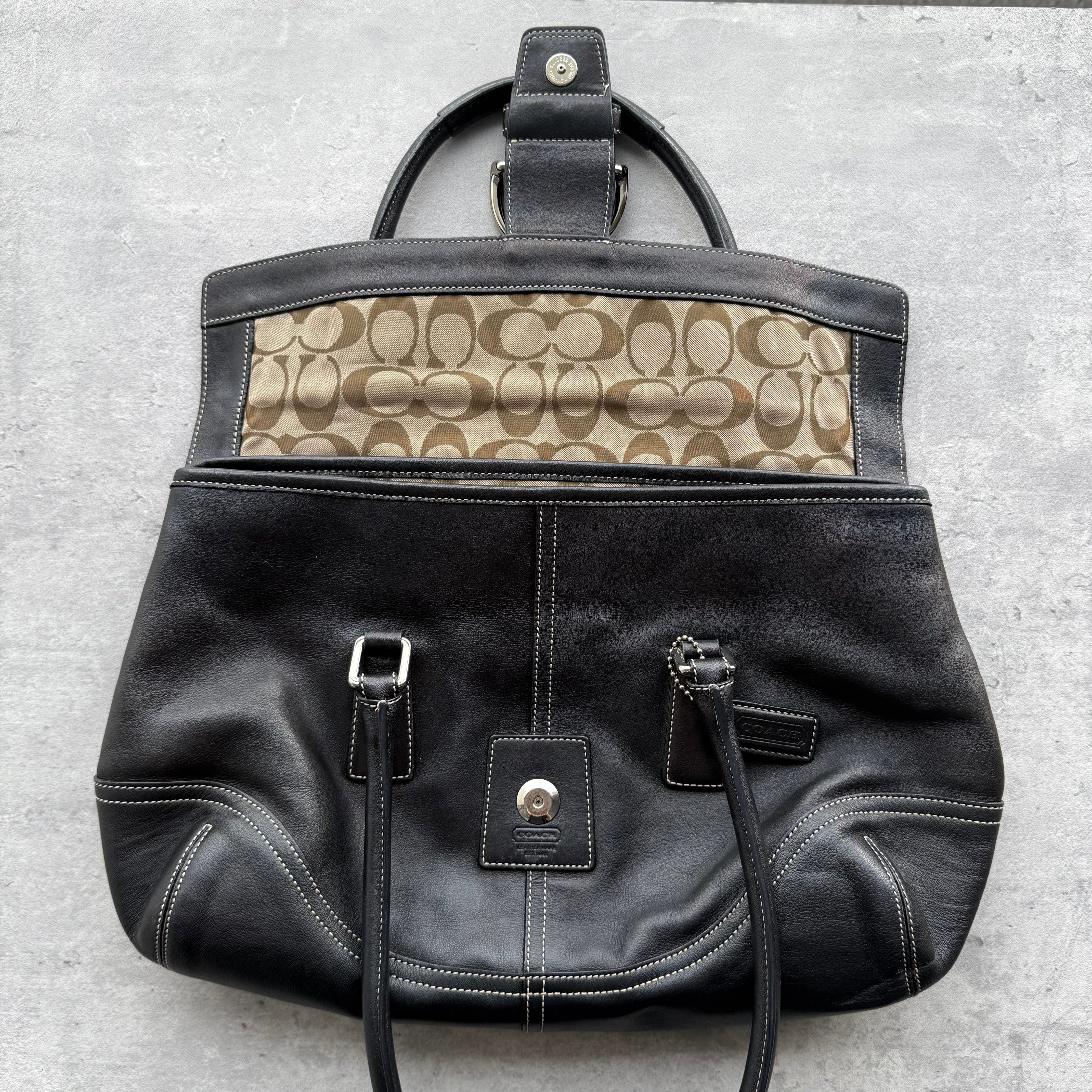 Coach Y2K Soho Shoulder Bag Black