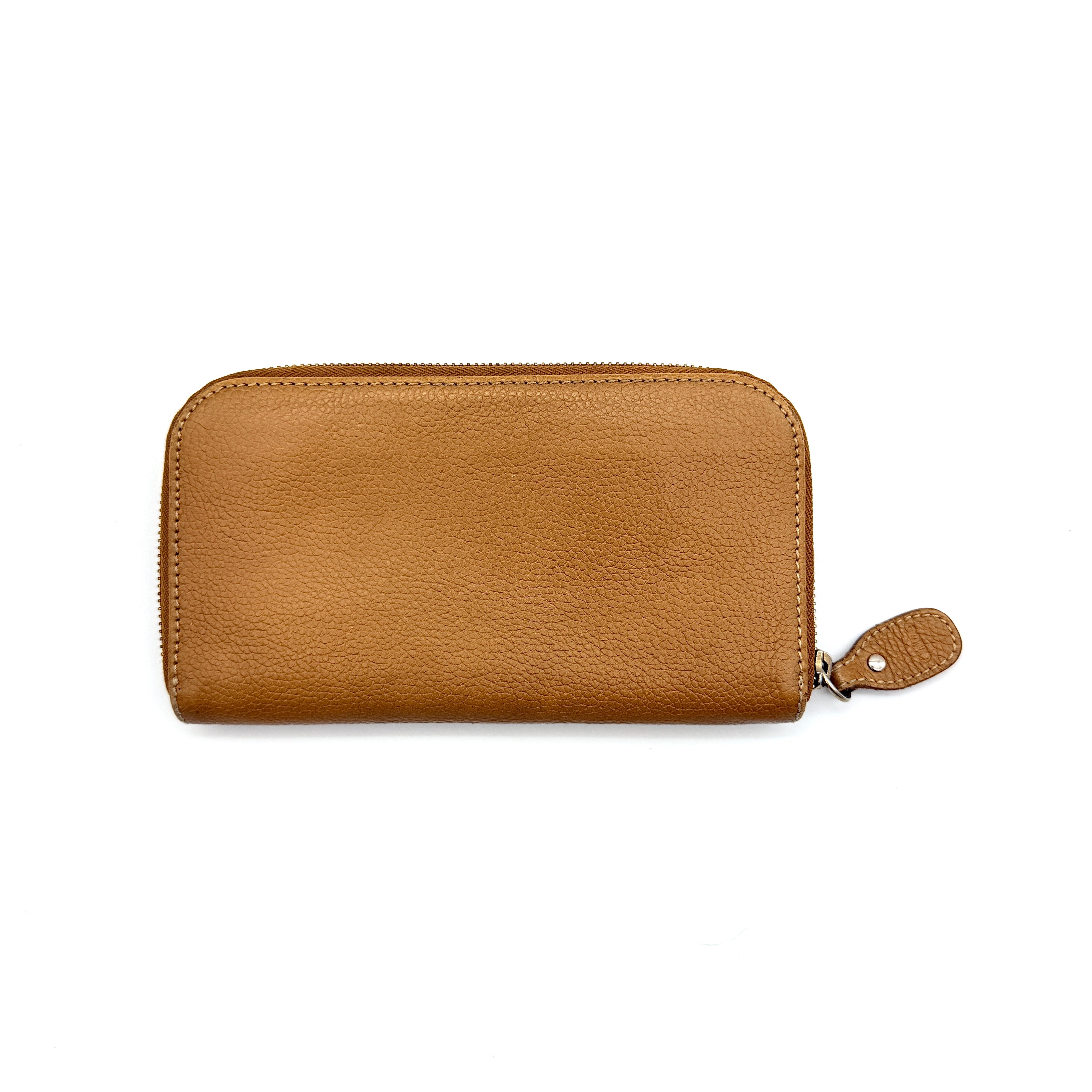 Chloe Paraty Zip Around Long Wallet Brown