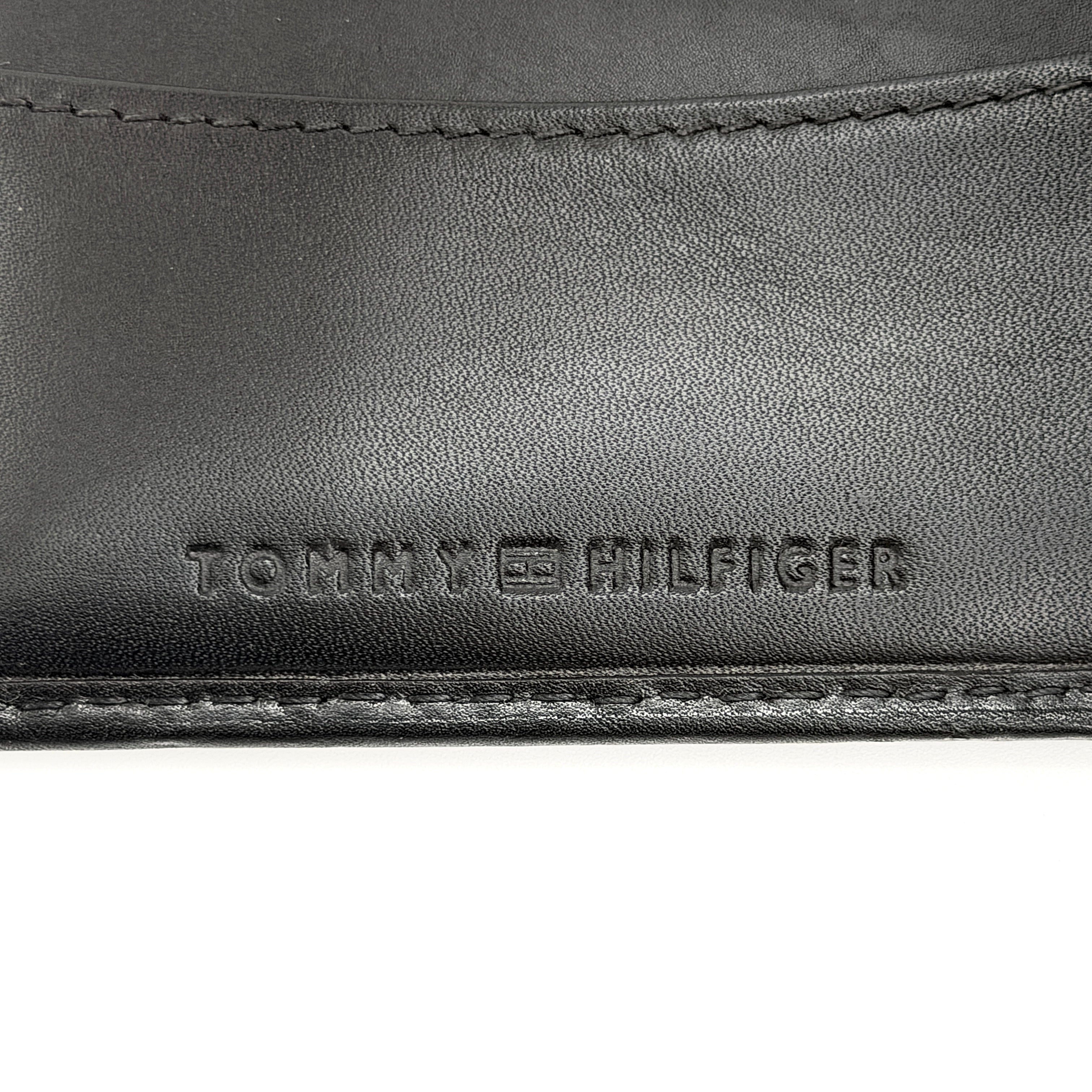 Tommy Hilfiger Fordham Multi Stripe Wallet Black
