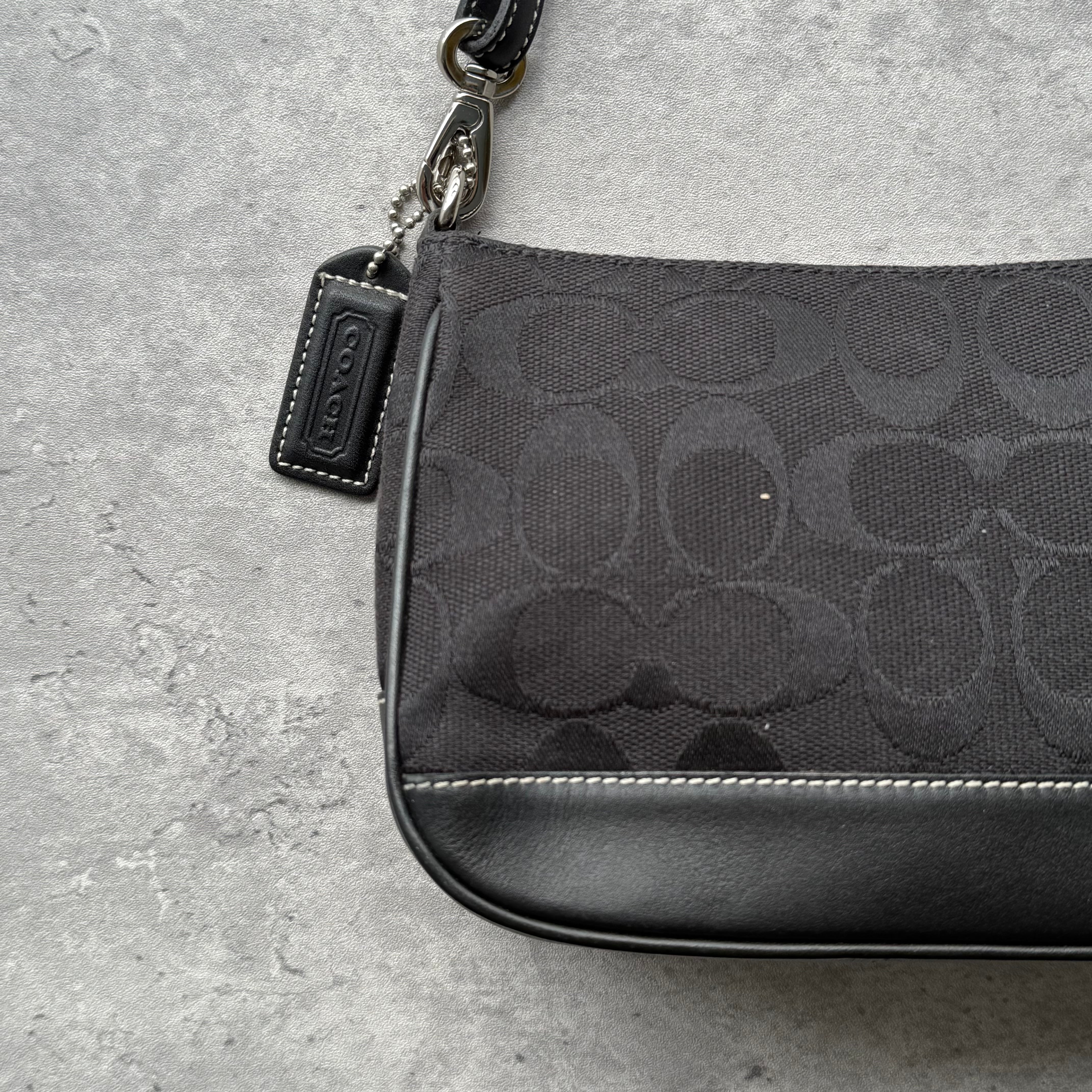 Coach Y2K Demi Shoulder Bag Black