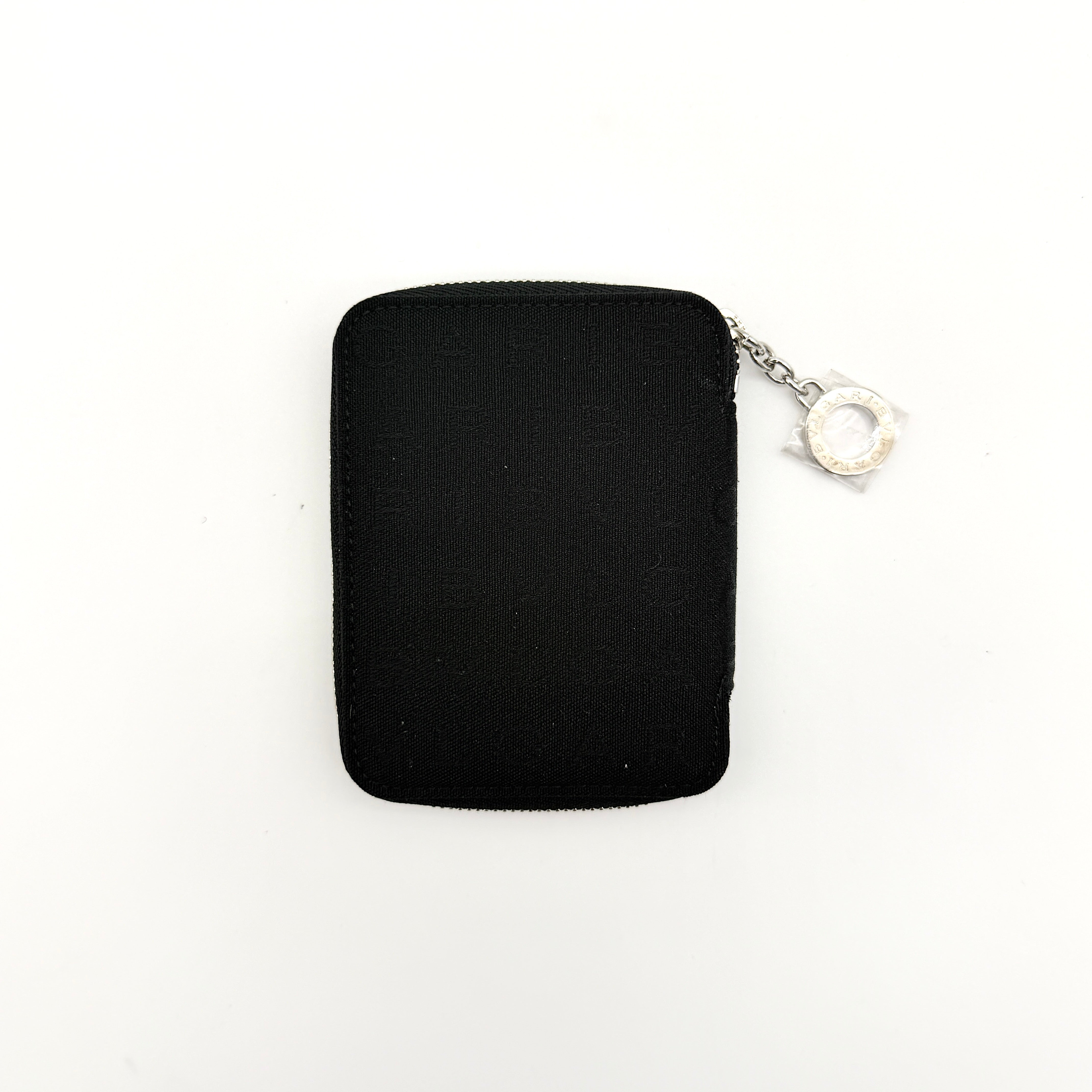 Bvlgari Monogram Notebook Organizer Wallet Black