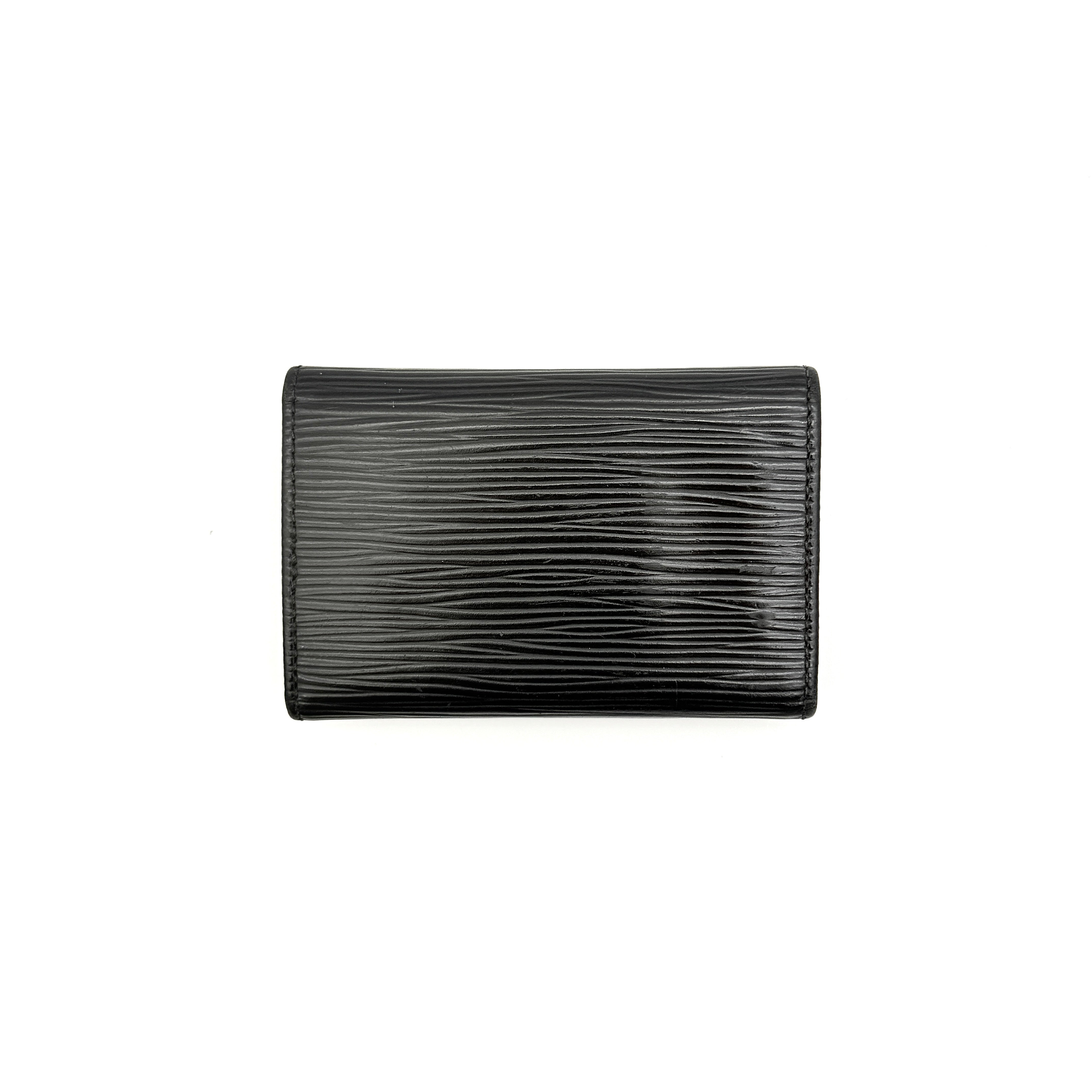 Louis Vuitton Epi Leather Key Holder Black