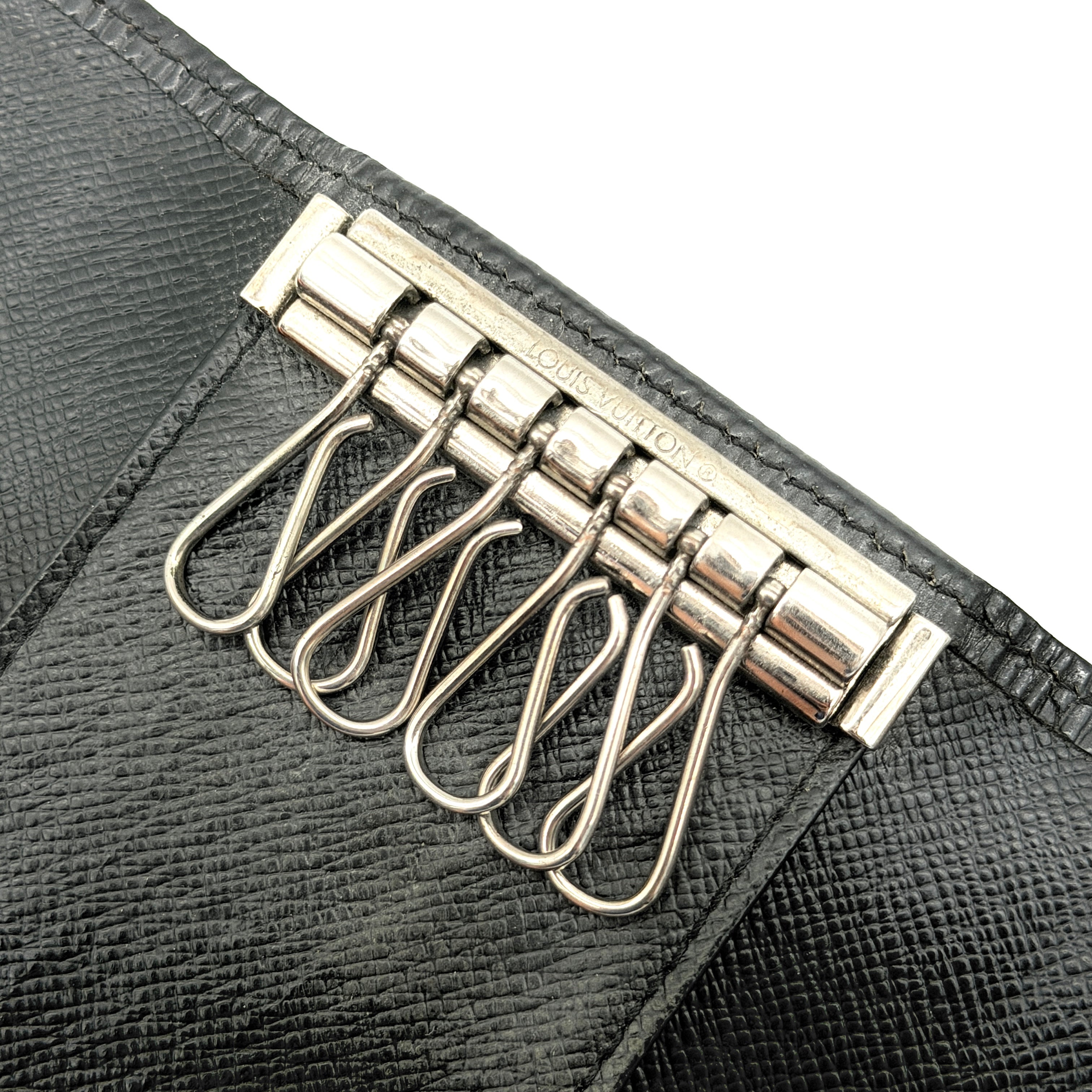 Louis Vuitton Epi Leather Key Holder Black