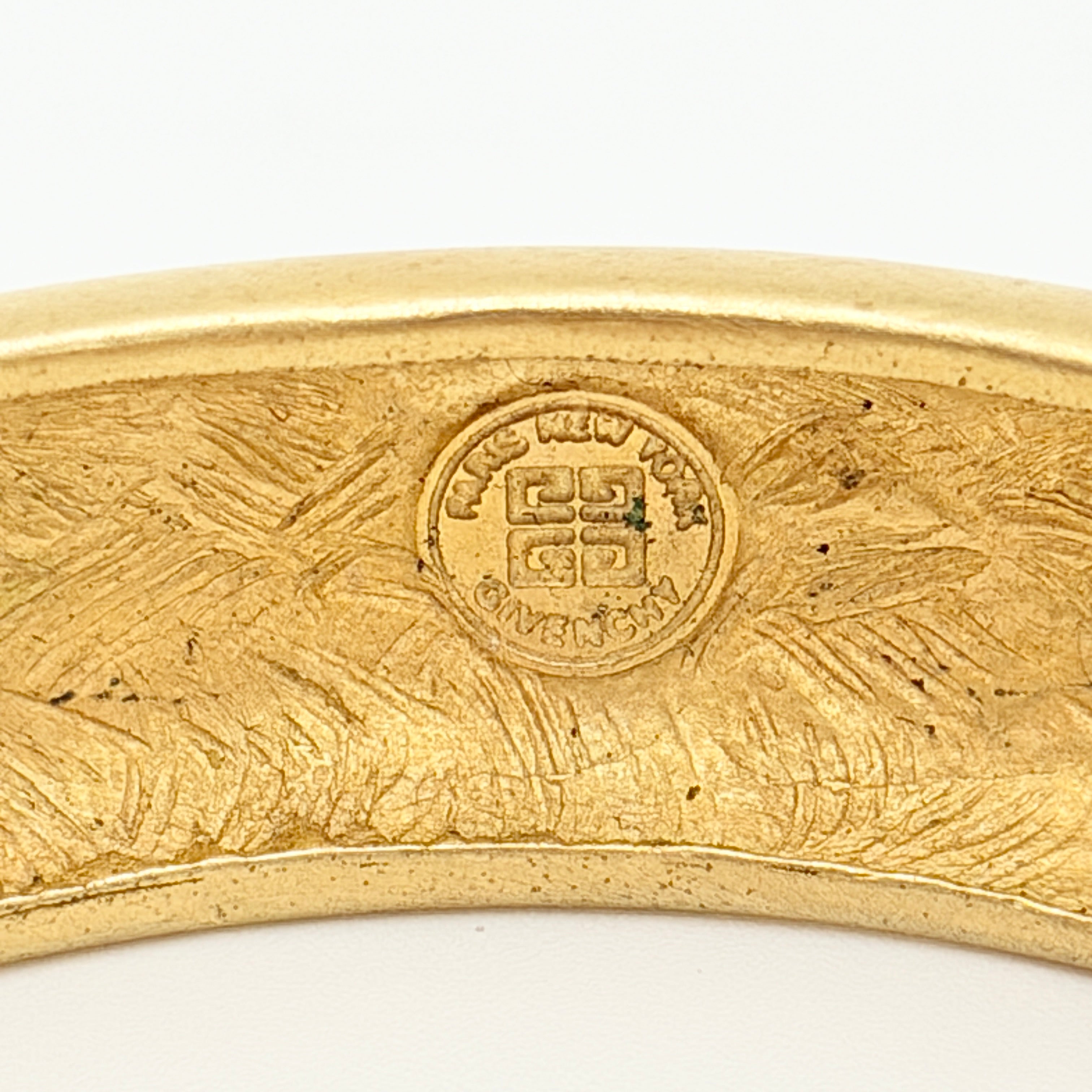 Givenchy Bangle Bracelet Gold/Black
