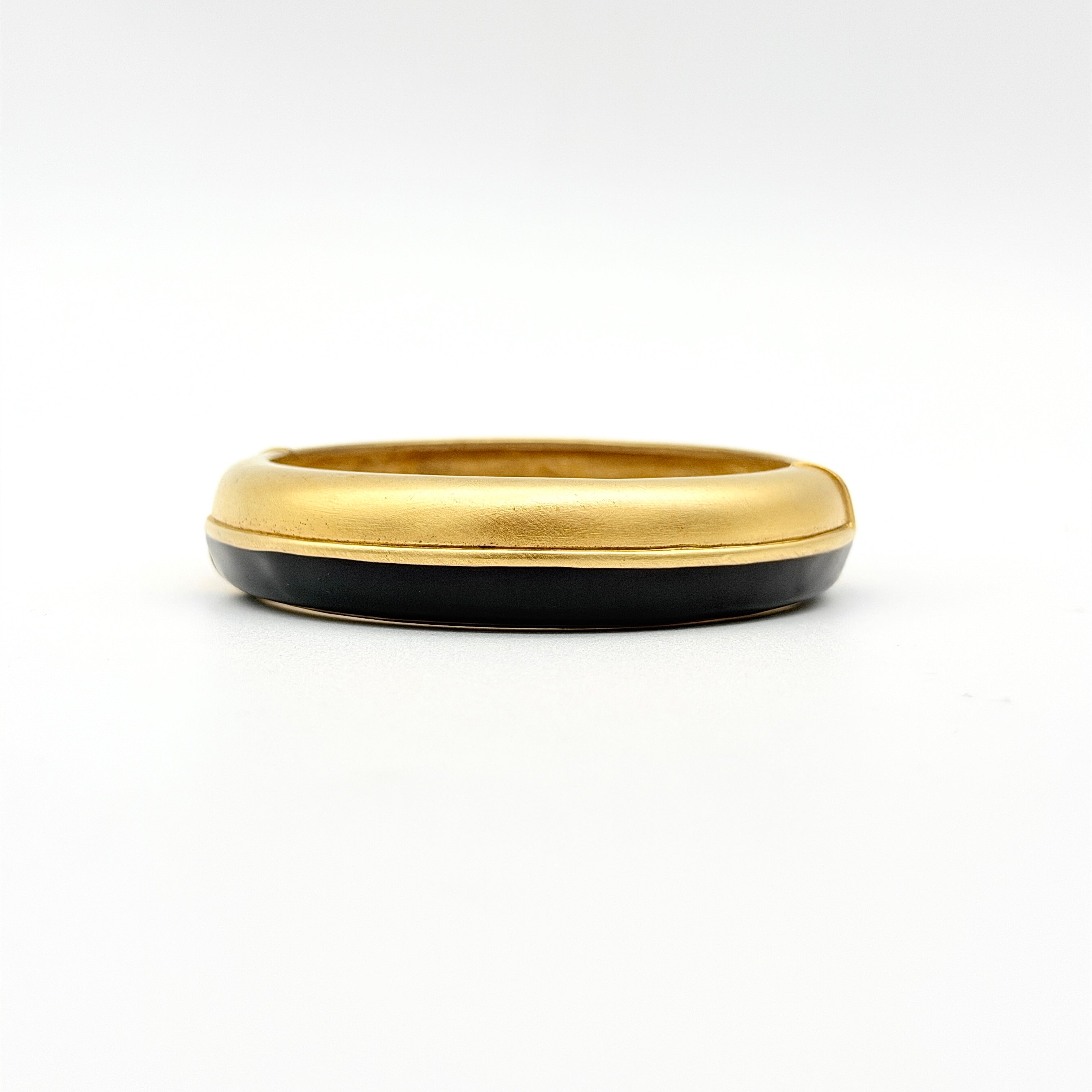 Givenchy Bangle Bracelet Gold/Black