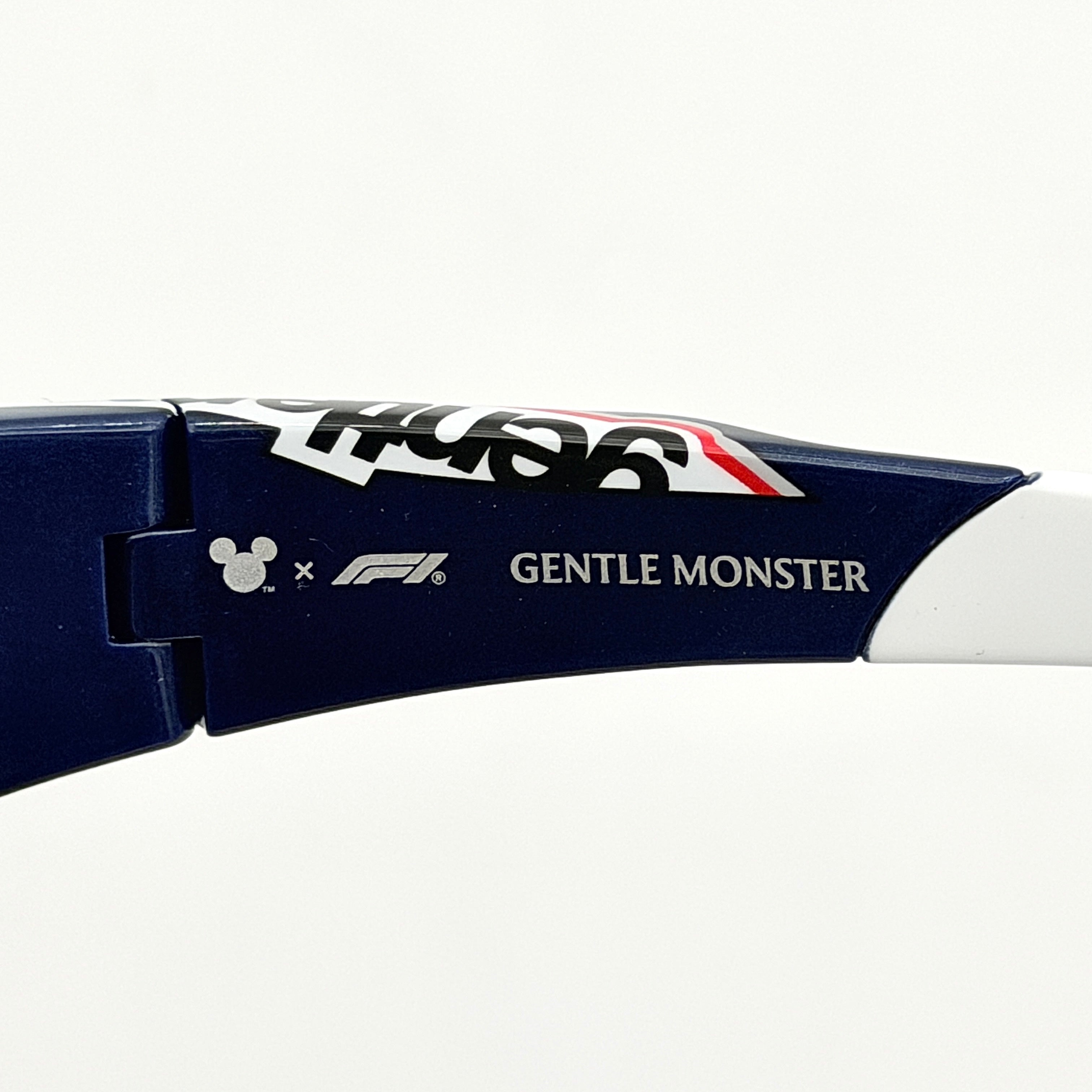 Gentle Monster x Disney F1 Slipstream N8 Sunglasses Blue/White