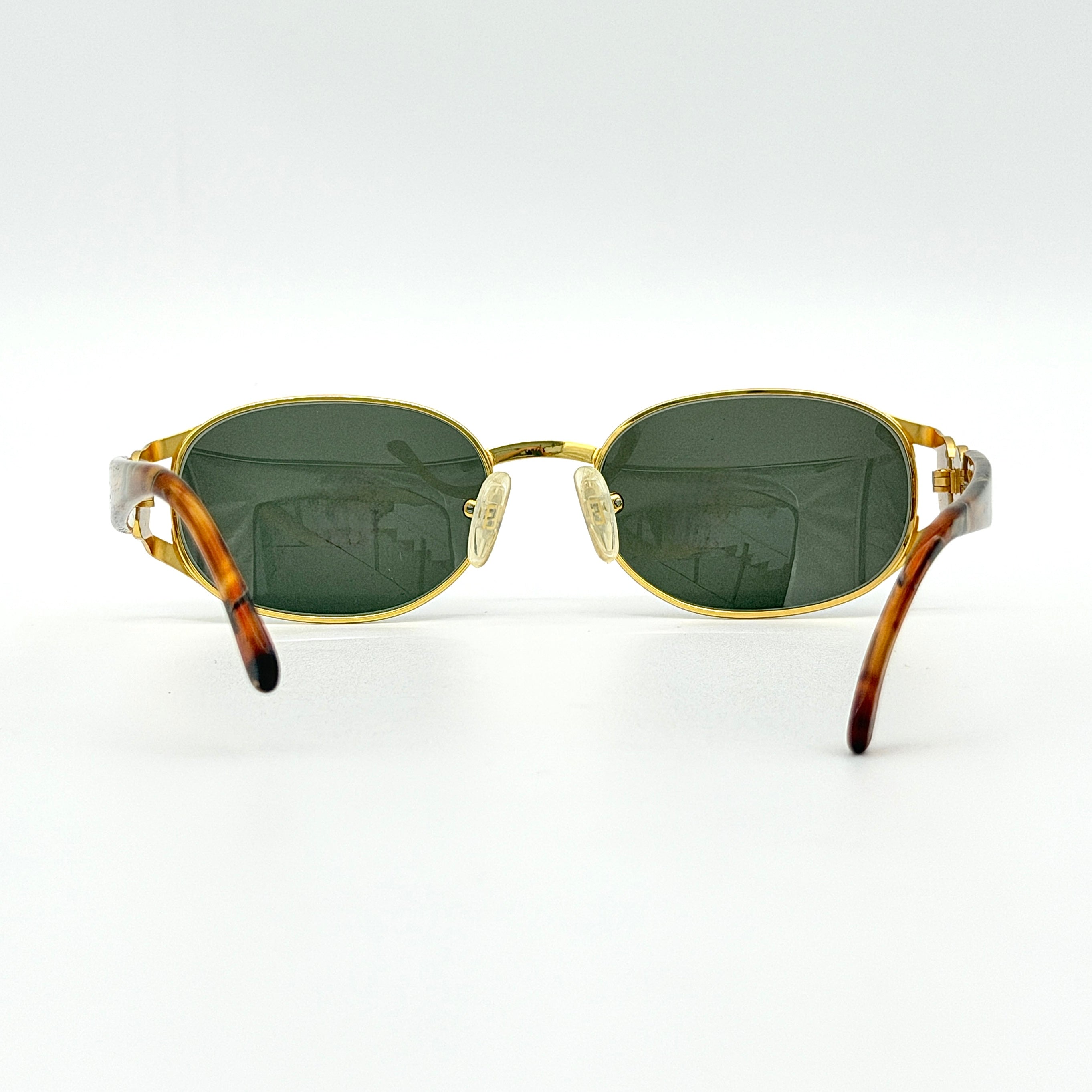 Fendi FS282 Tortoise Shell Sunglasses Gold