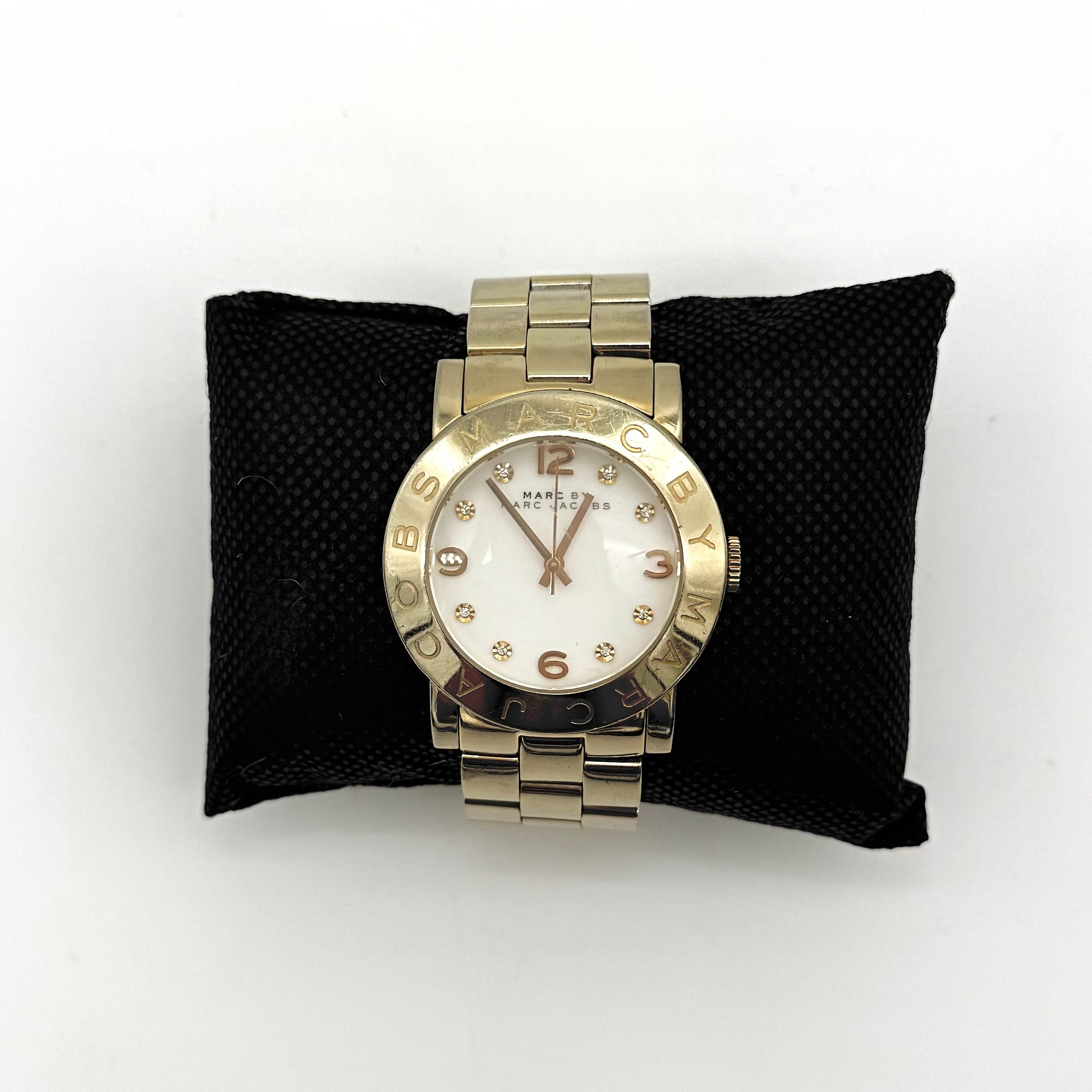 Marc by Marc Jacobs Amy MBM3056 Stainless Steel Watch Gold