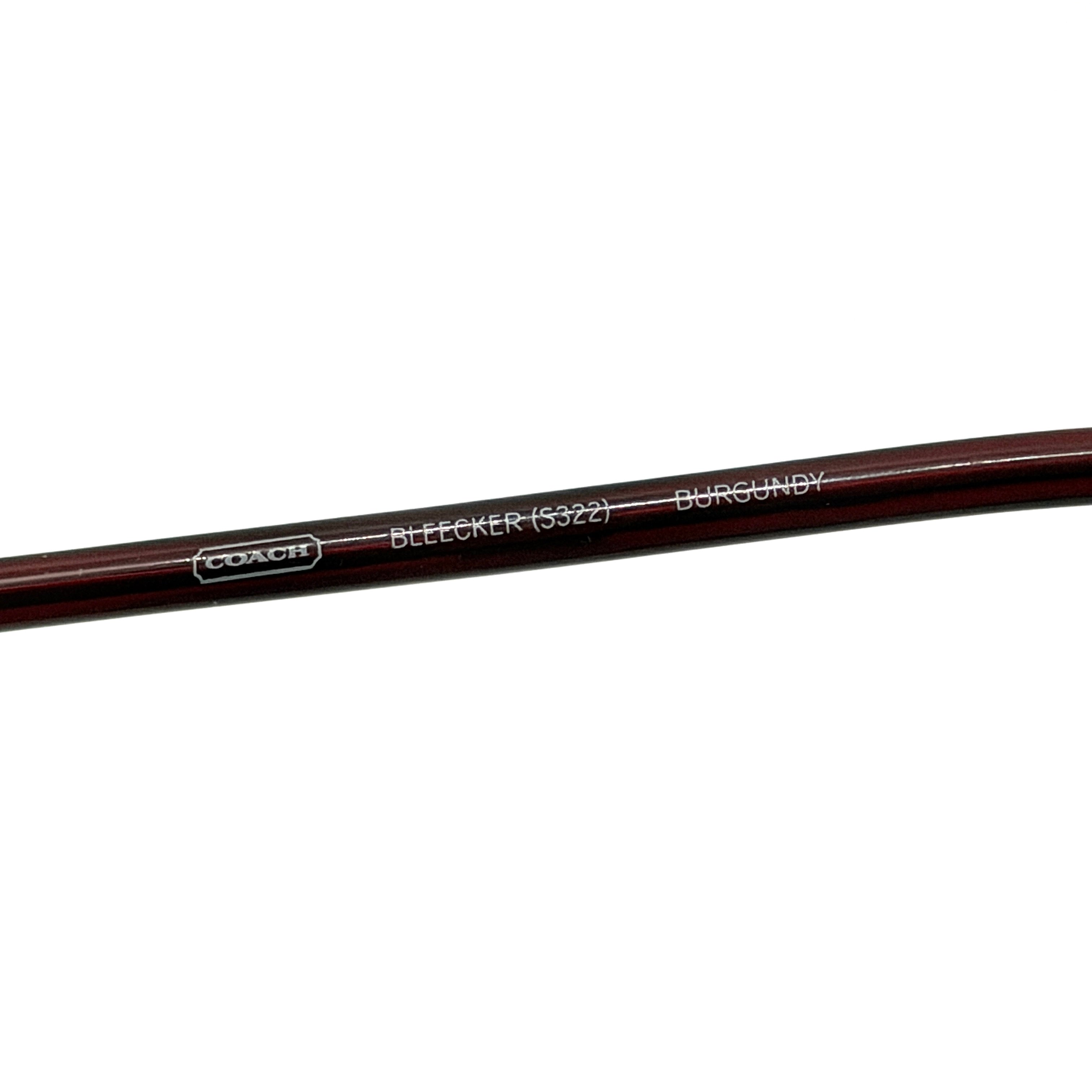 Coach Bleecker (S322) Sunglasses Burgundy