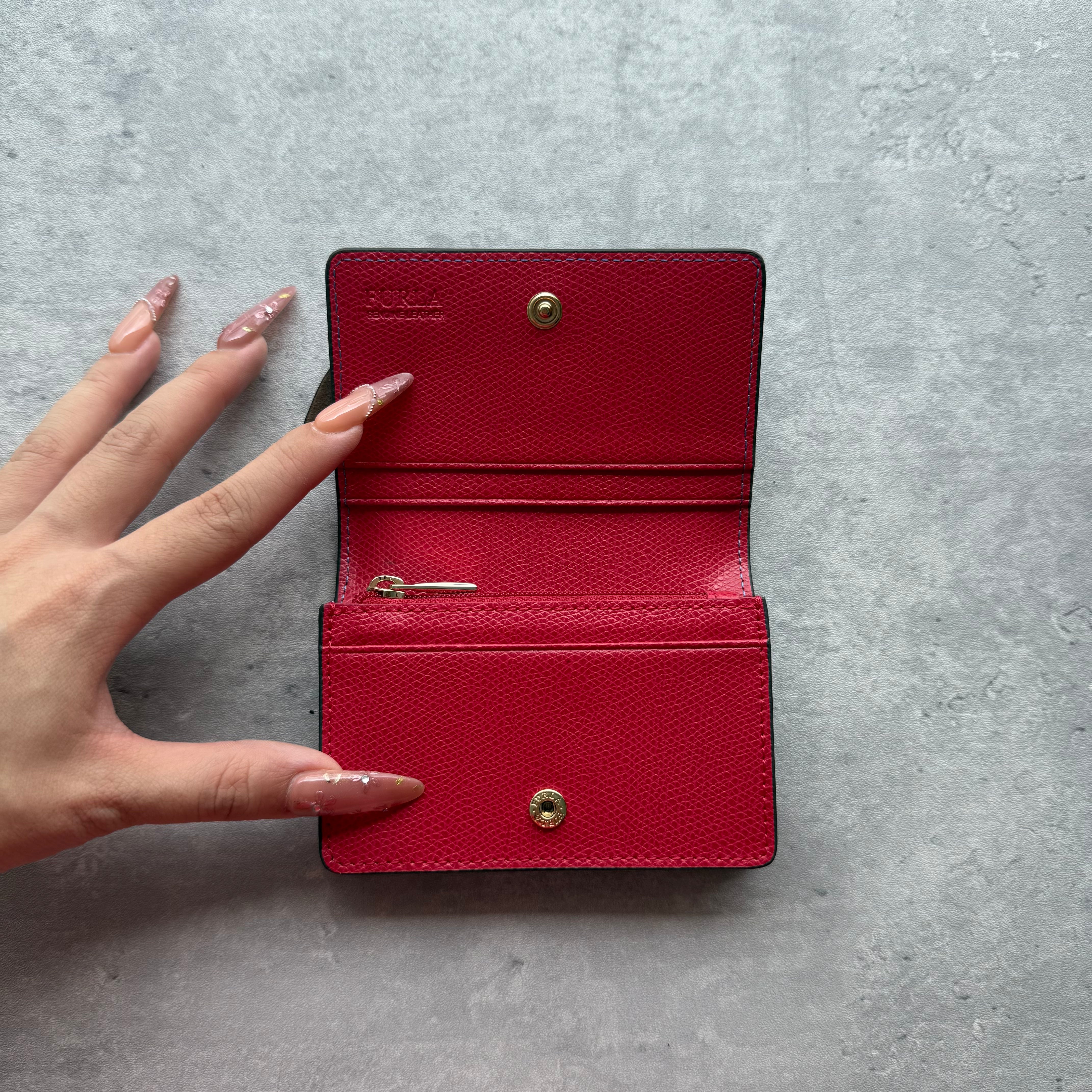Furla "Love Furla" Compact Wallet Multicolor