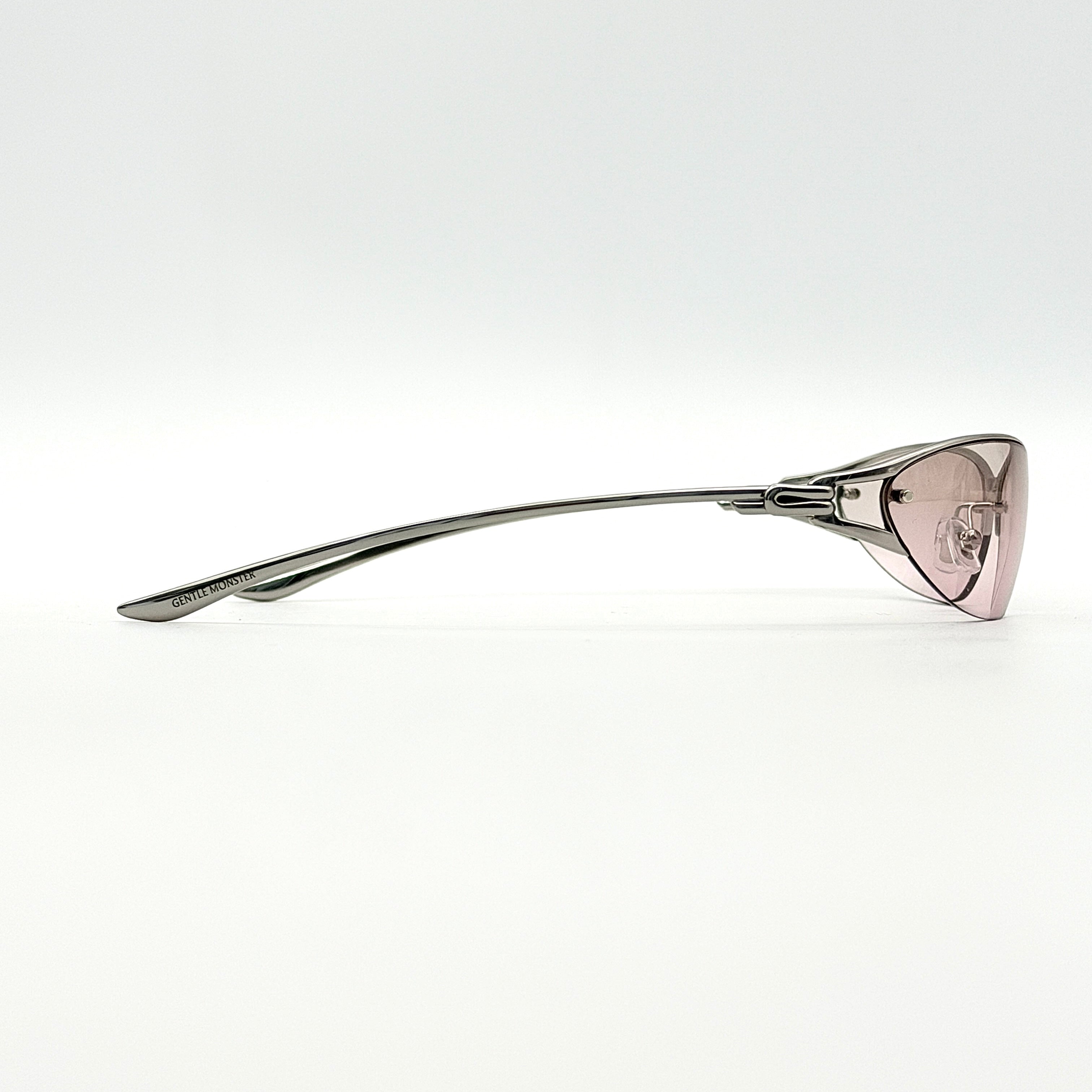 Gentle Monster Futura 02 Sunglasses Silver/Brown