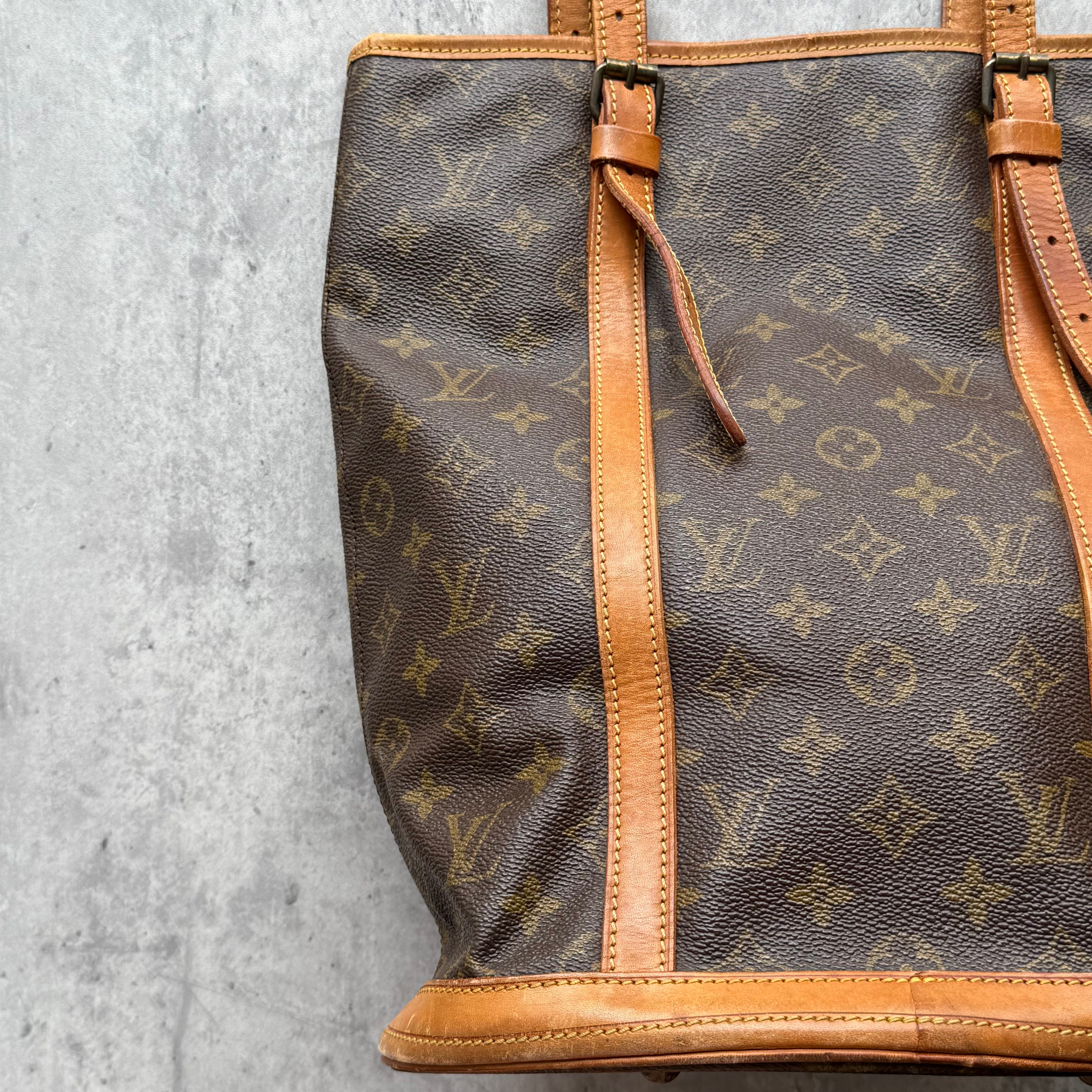 Louis Vuitton Monogram Bucket GM ShoulderBag Brown