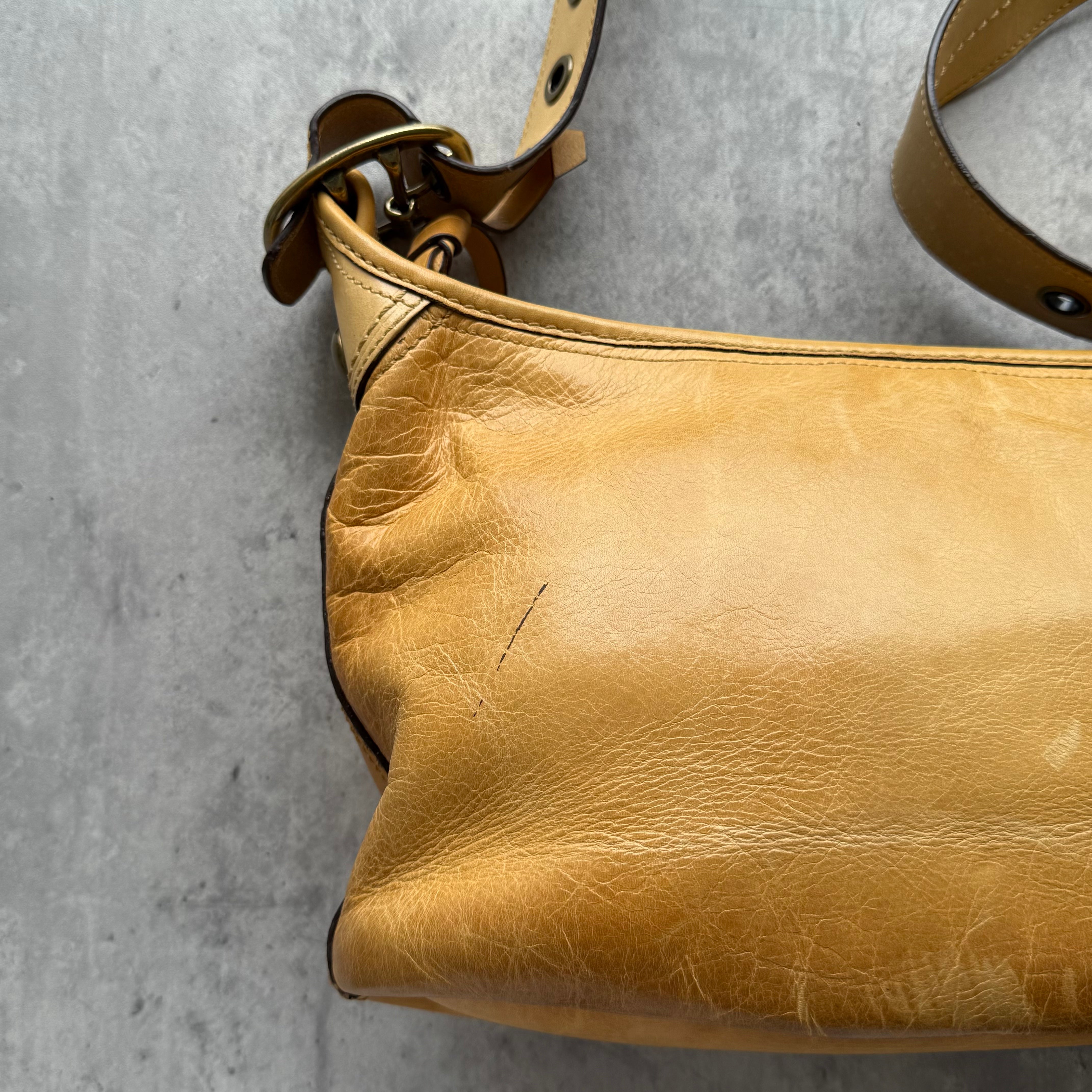 Coach Bleeker Crossbody Shoulder Bag Tan