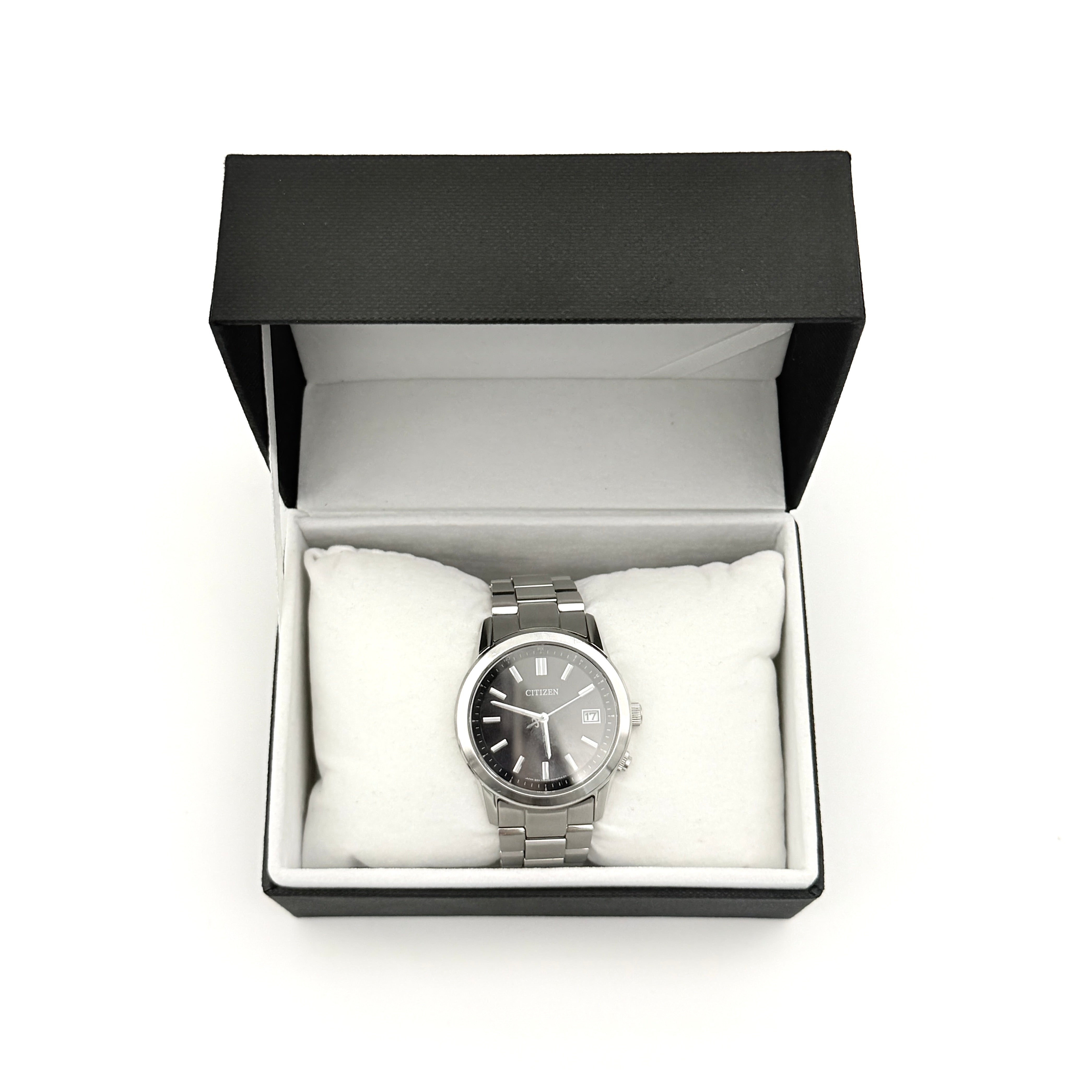 Citizen Collection Eco-Drive Radio-Controlled Black Dial Watch