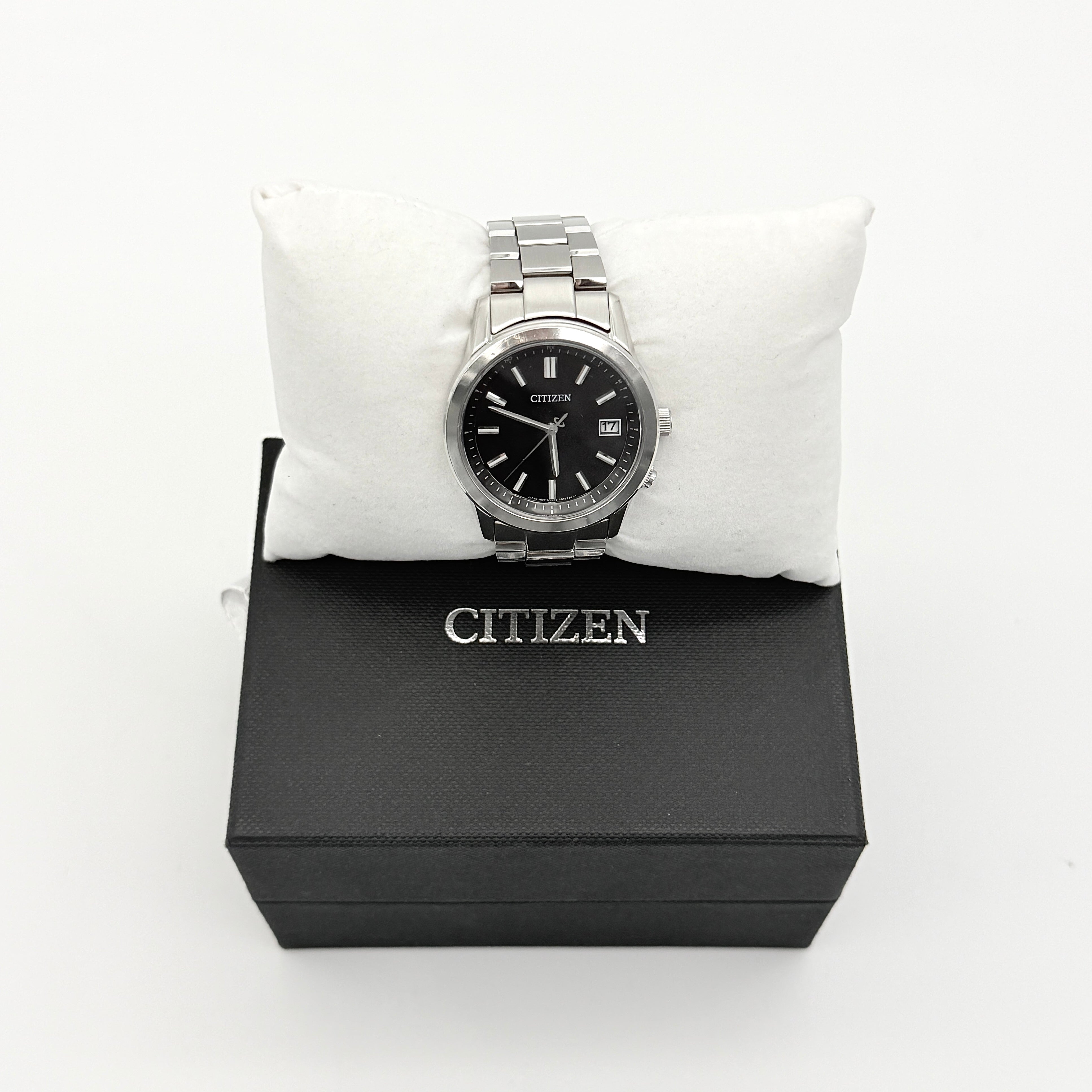 Citizen Collection Eco-Drive Radio-Controlled Black Dial Watch