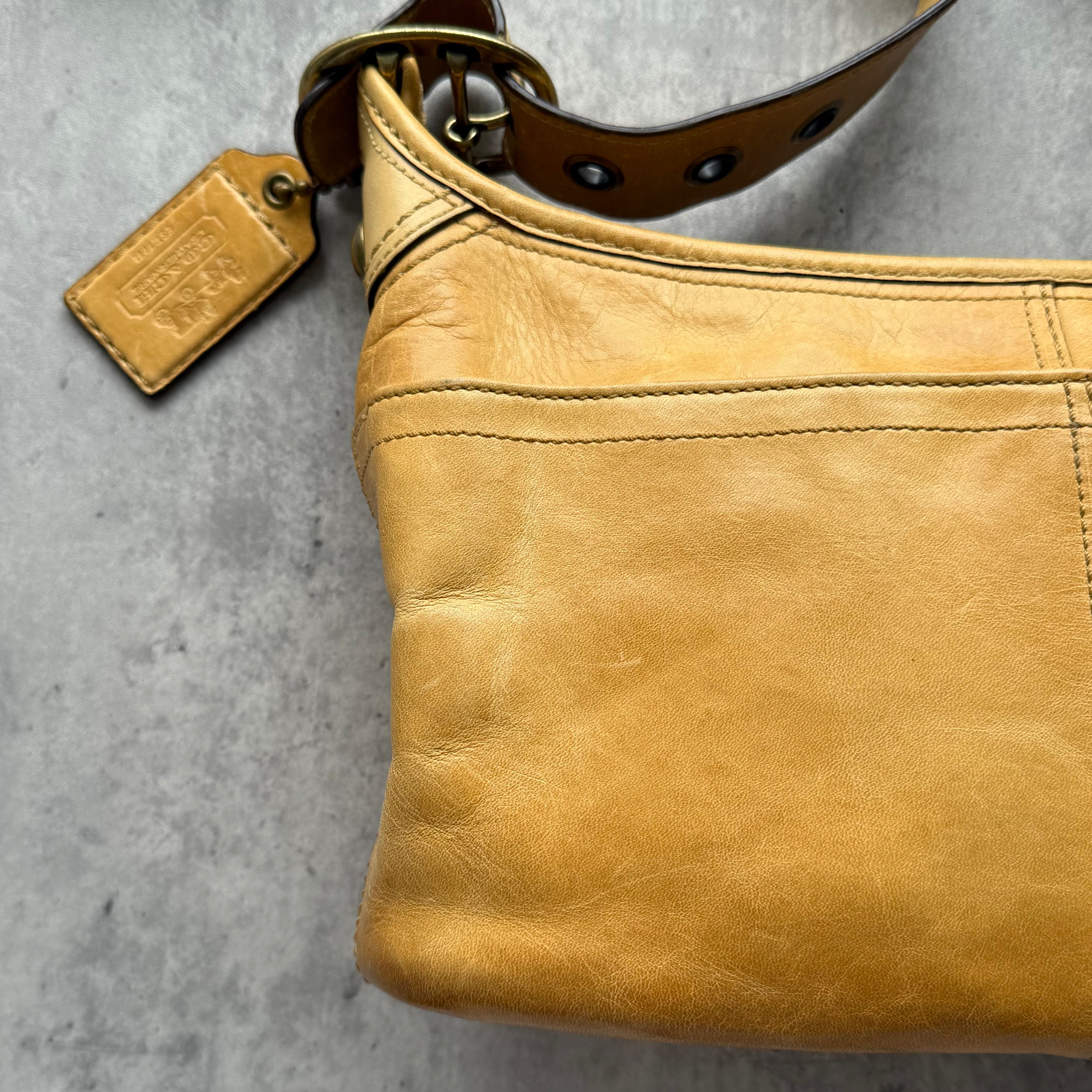 Coach Bleeker Crossbody Shoulder Bag Tan