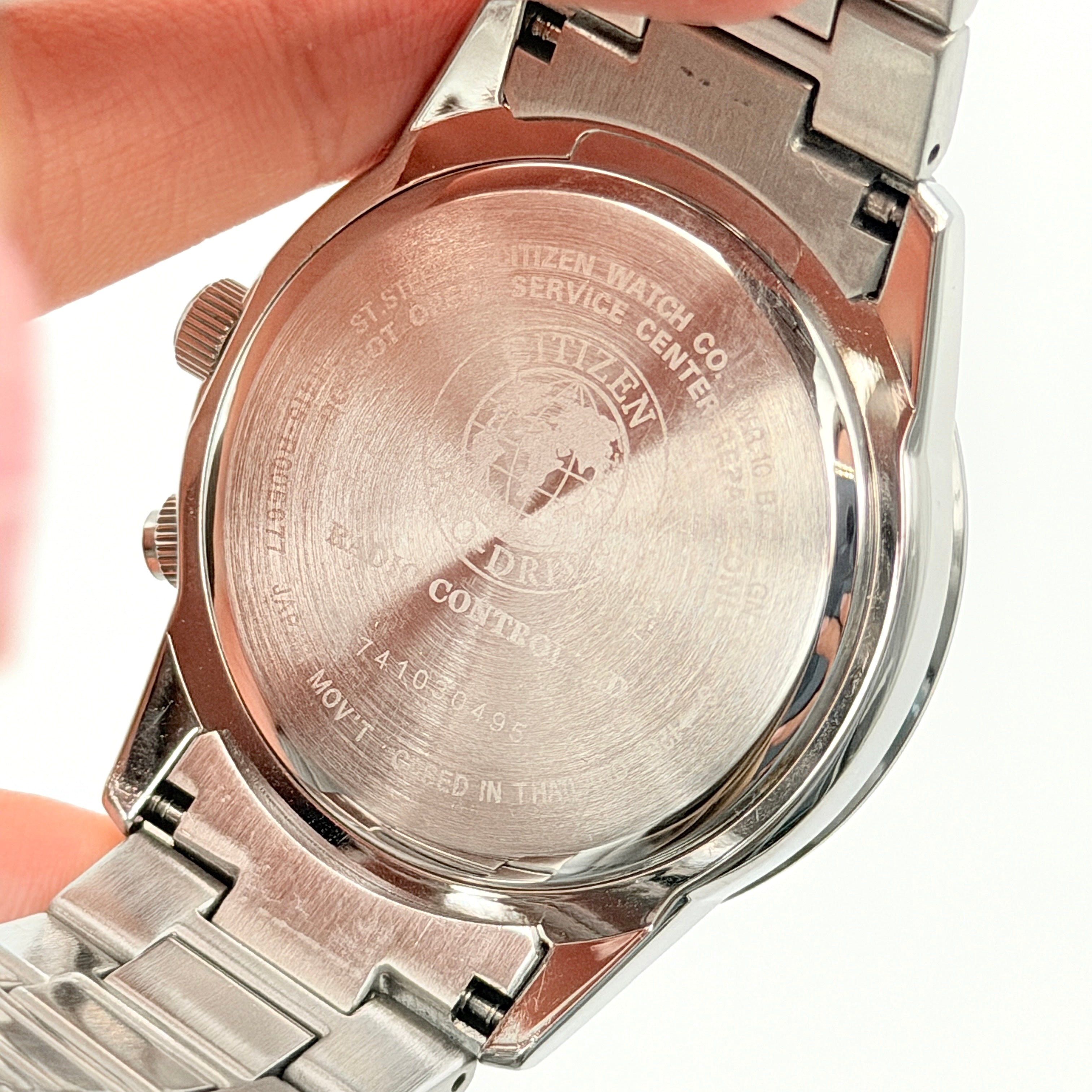 Citizen Collection Eco-Drive Radio-Controlled Black Dial Watch