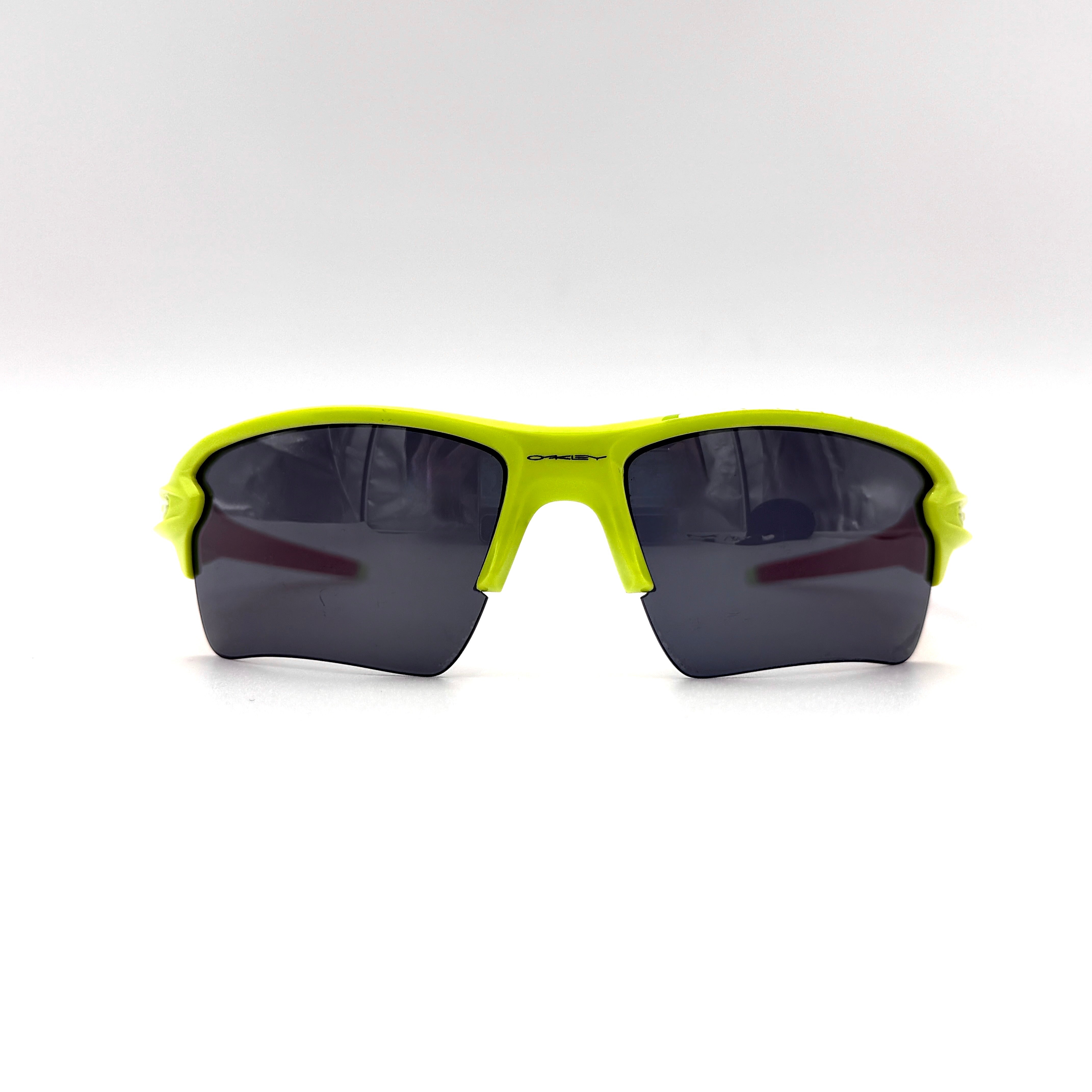 Oakley Flak 2.0 Prizm Sunglasses Neon Yellow/Red (Staple Graffiti Collection)