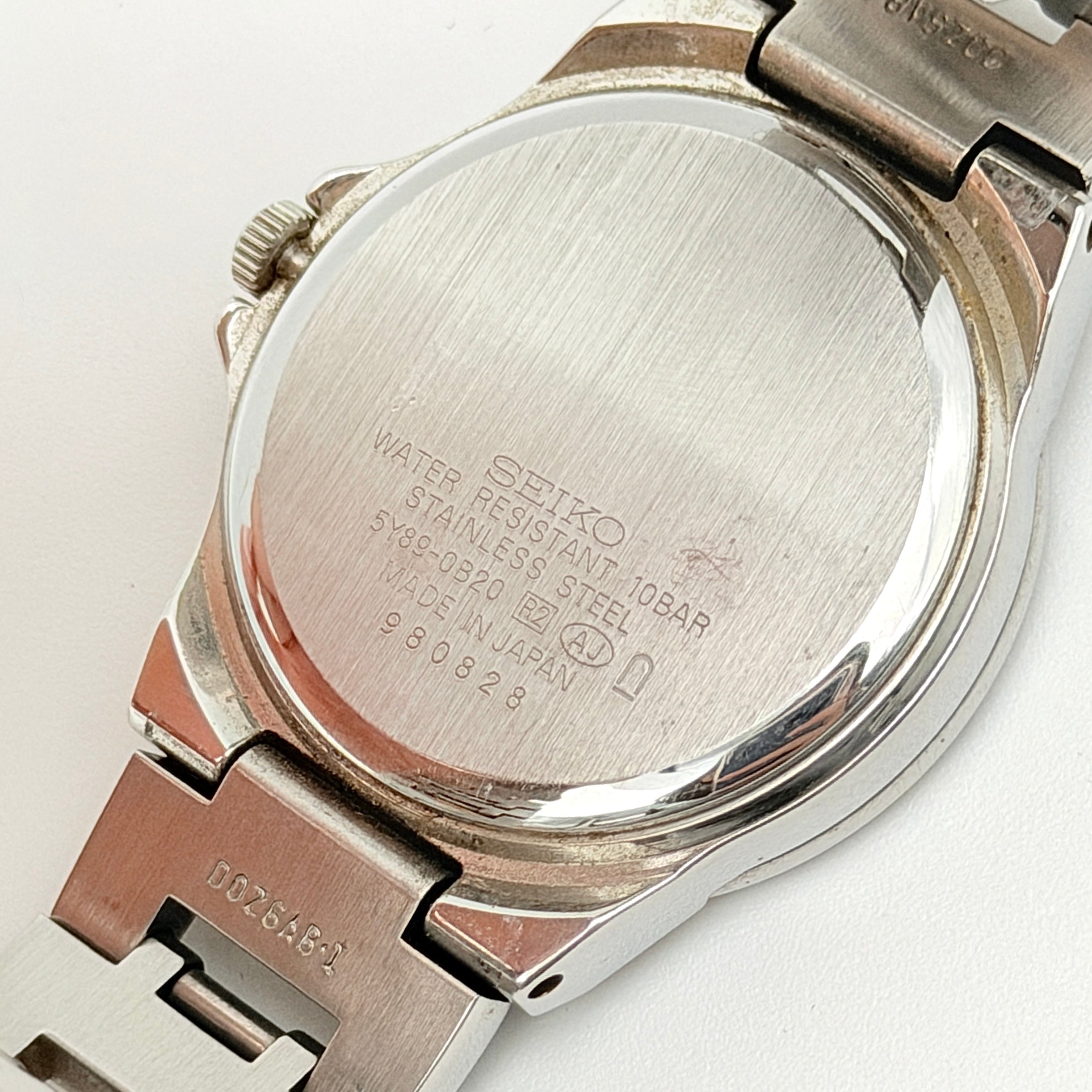 Seiko Lukia 5Y89-0B20 White Dial Watch