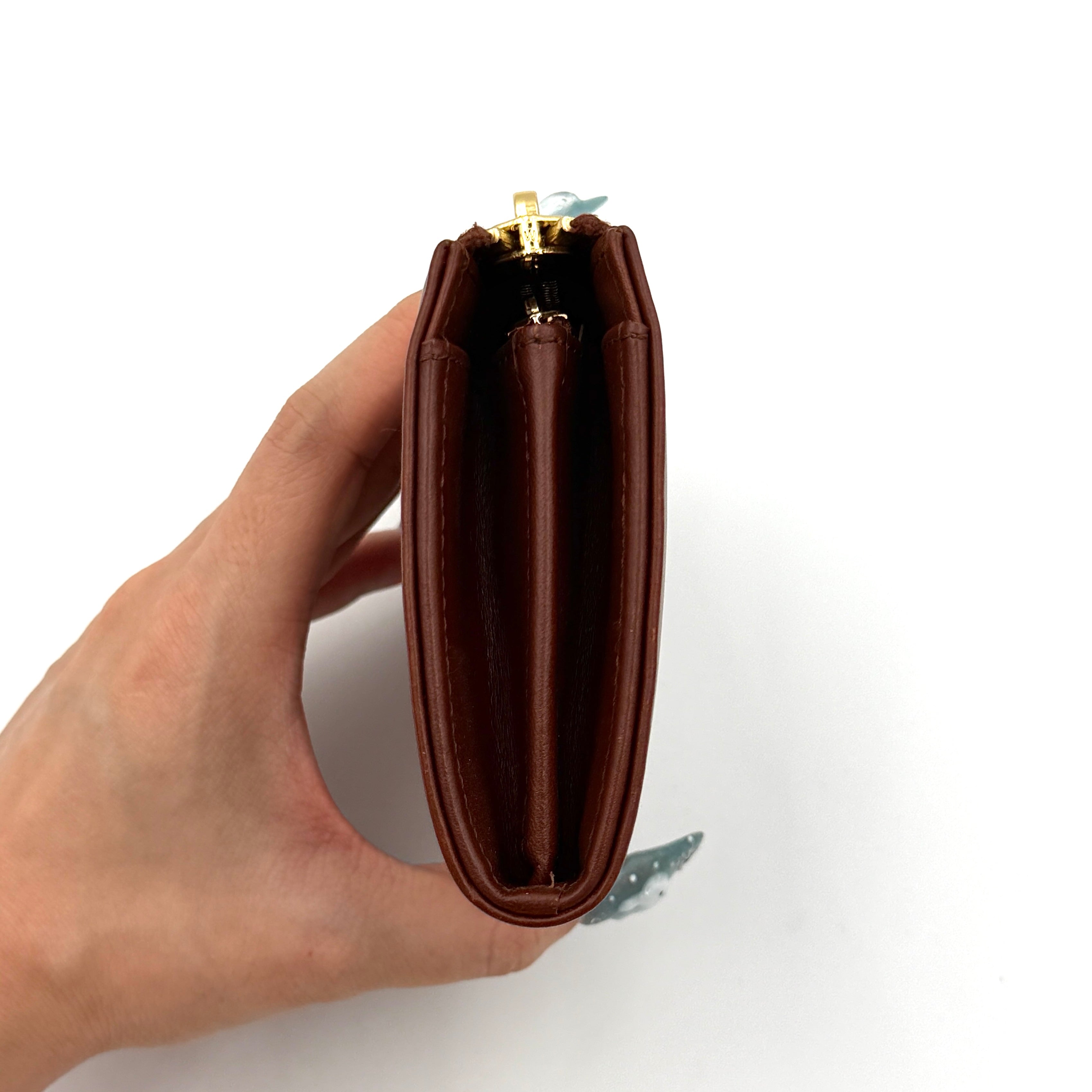 A.P.C Lise Compact Wallet Brown