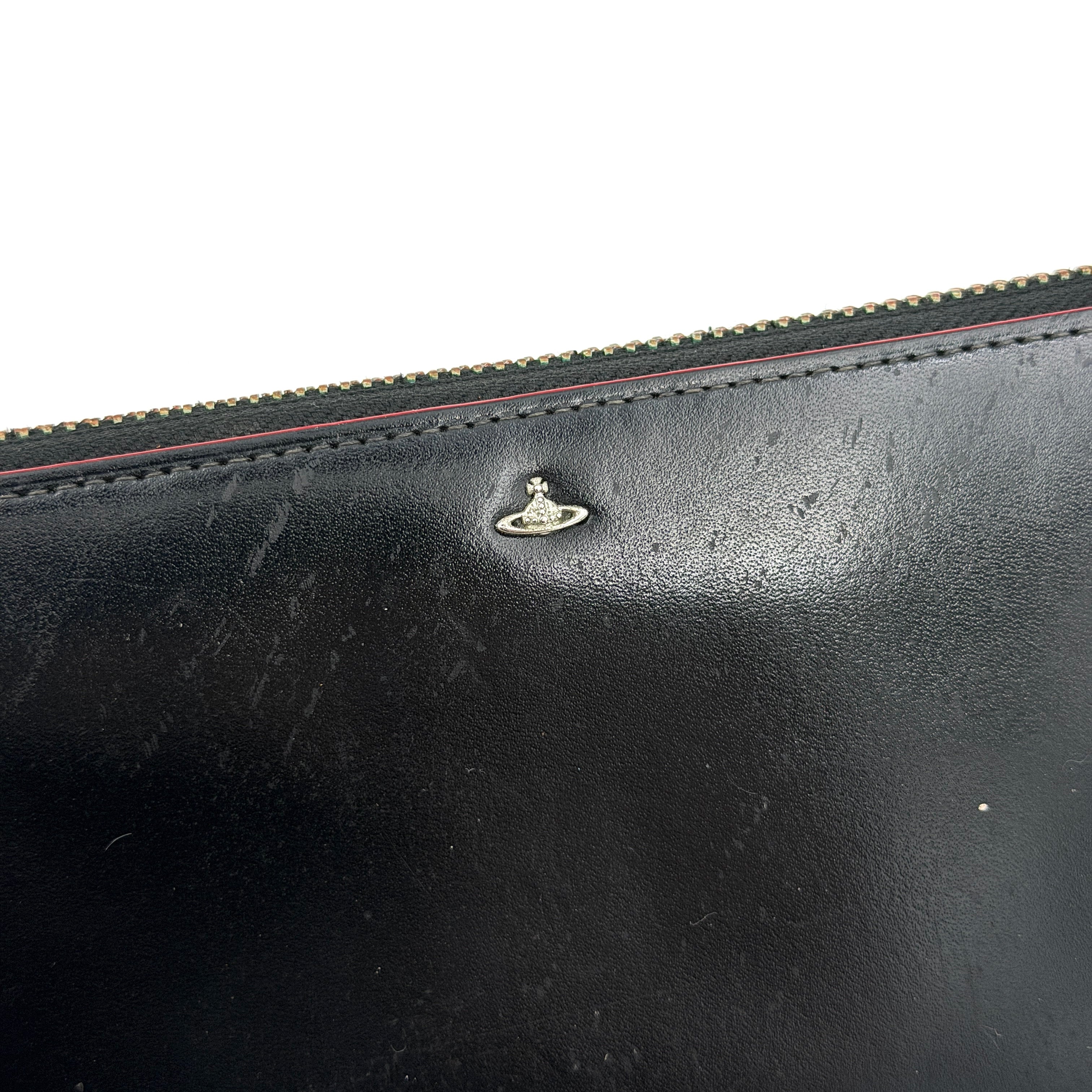 Vivienne Westwood Mini Orb Long Wallet Black