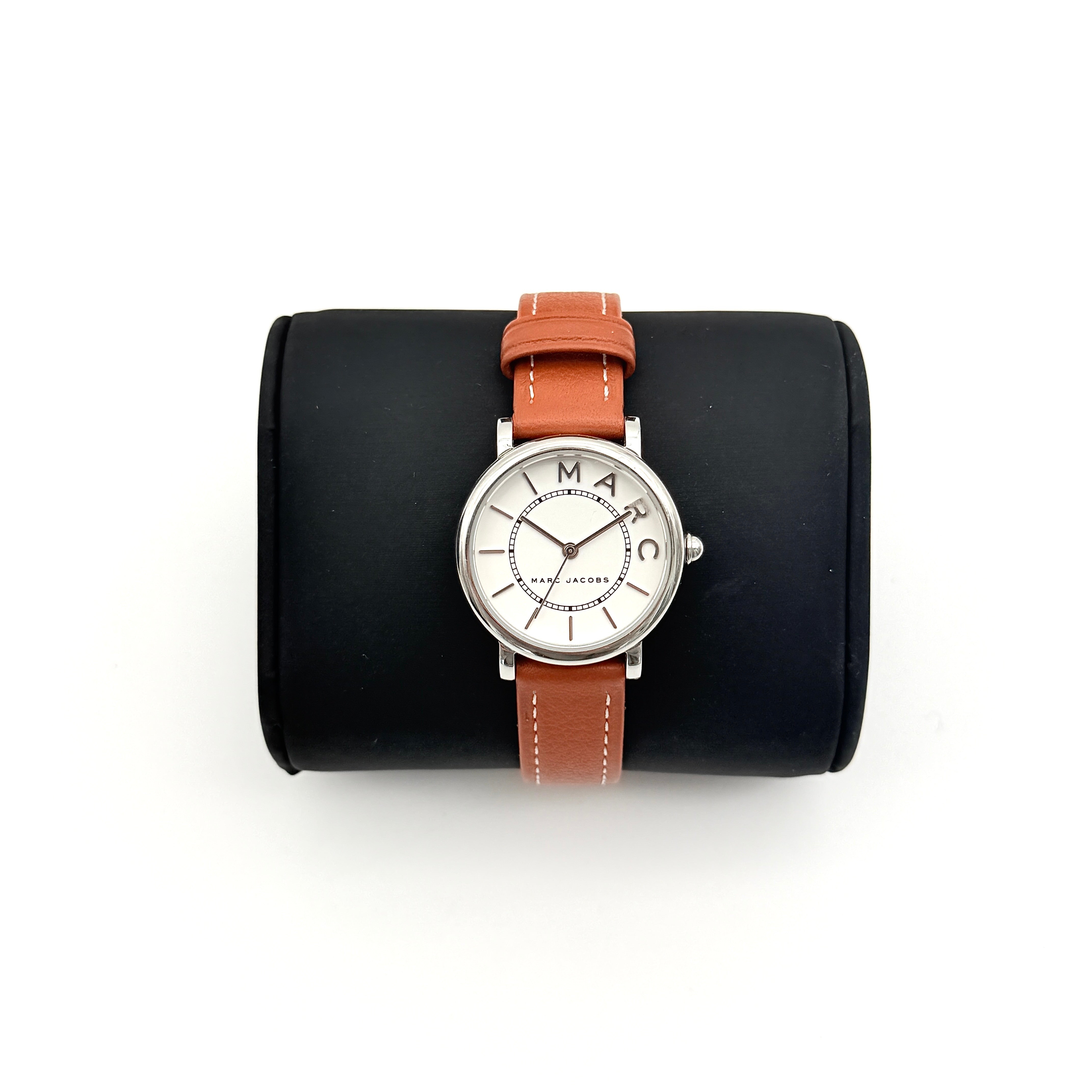 Marc Jacobs Roxy MJ1572 White Dial Watch Brown