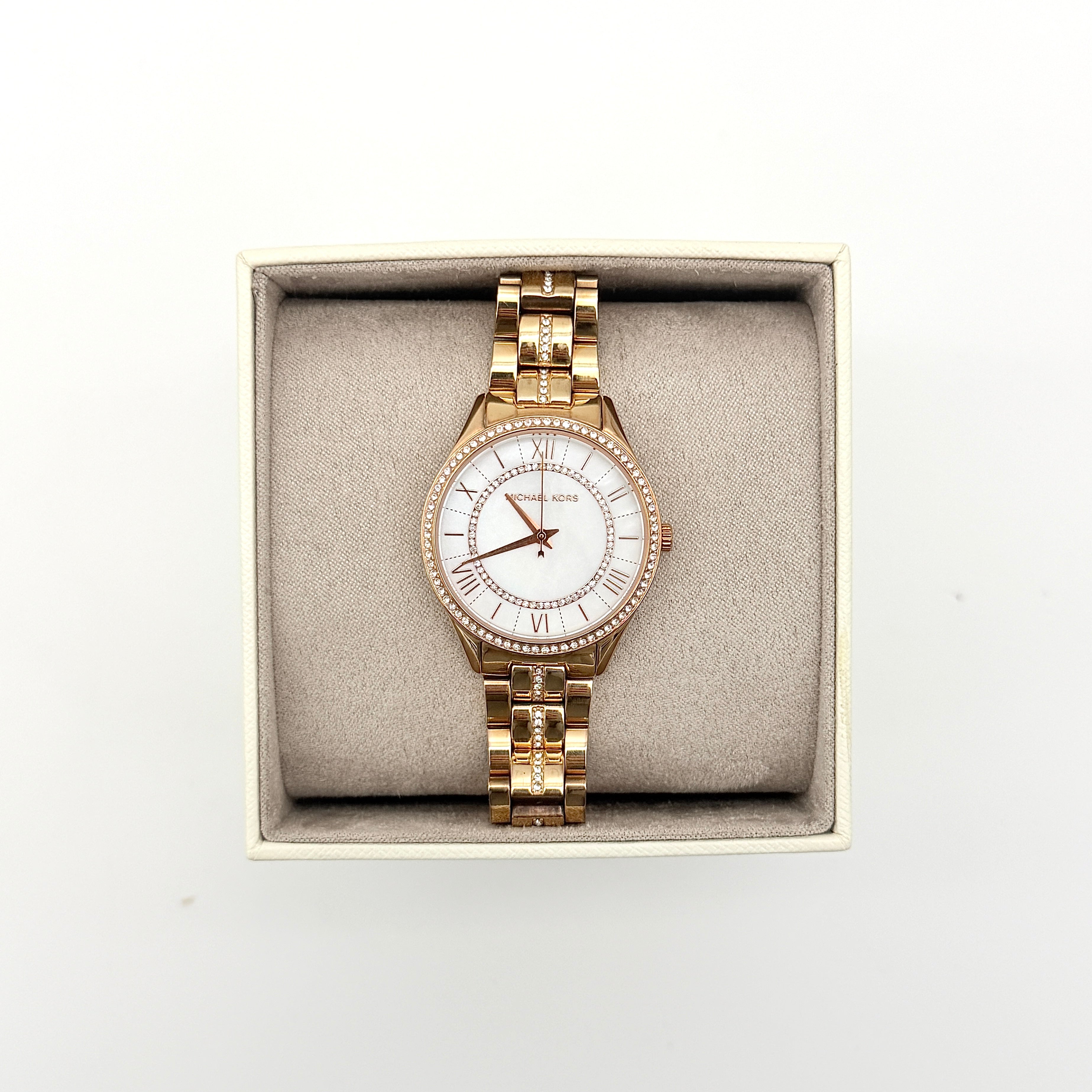 Michael Kors Lauryn MK3716 Watch Rose Gold