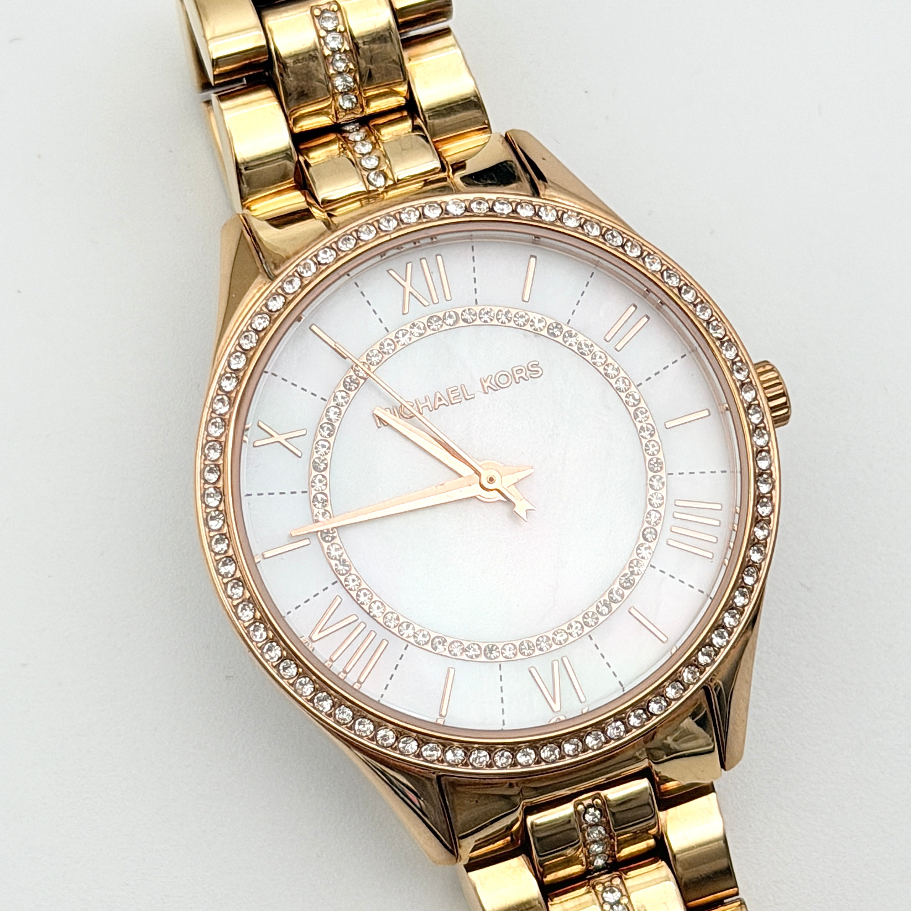 Michael Kors Lauryn MK3716 Watch Rose Gold