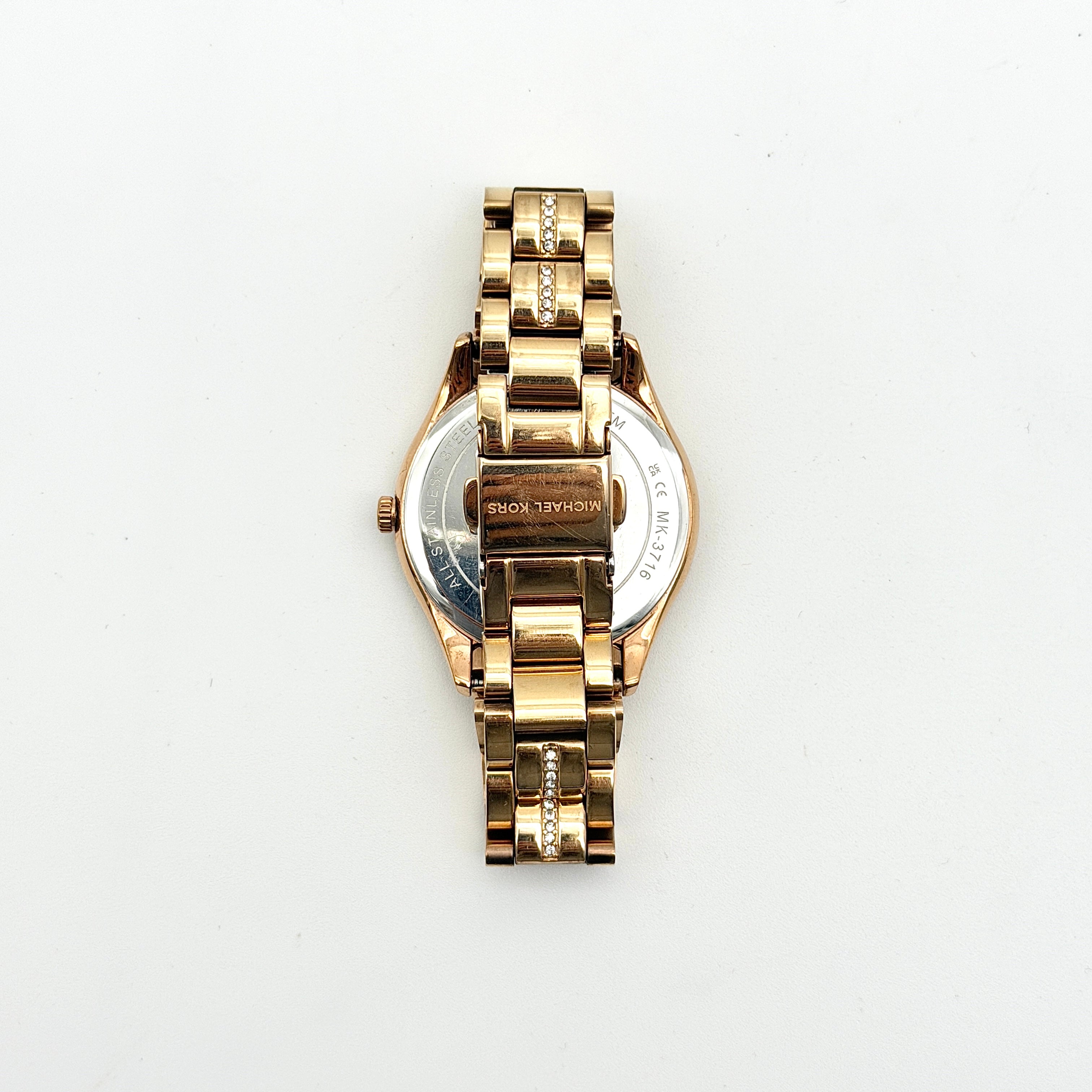Michael Kors Lauryn MK3716 Watch Rose Gold