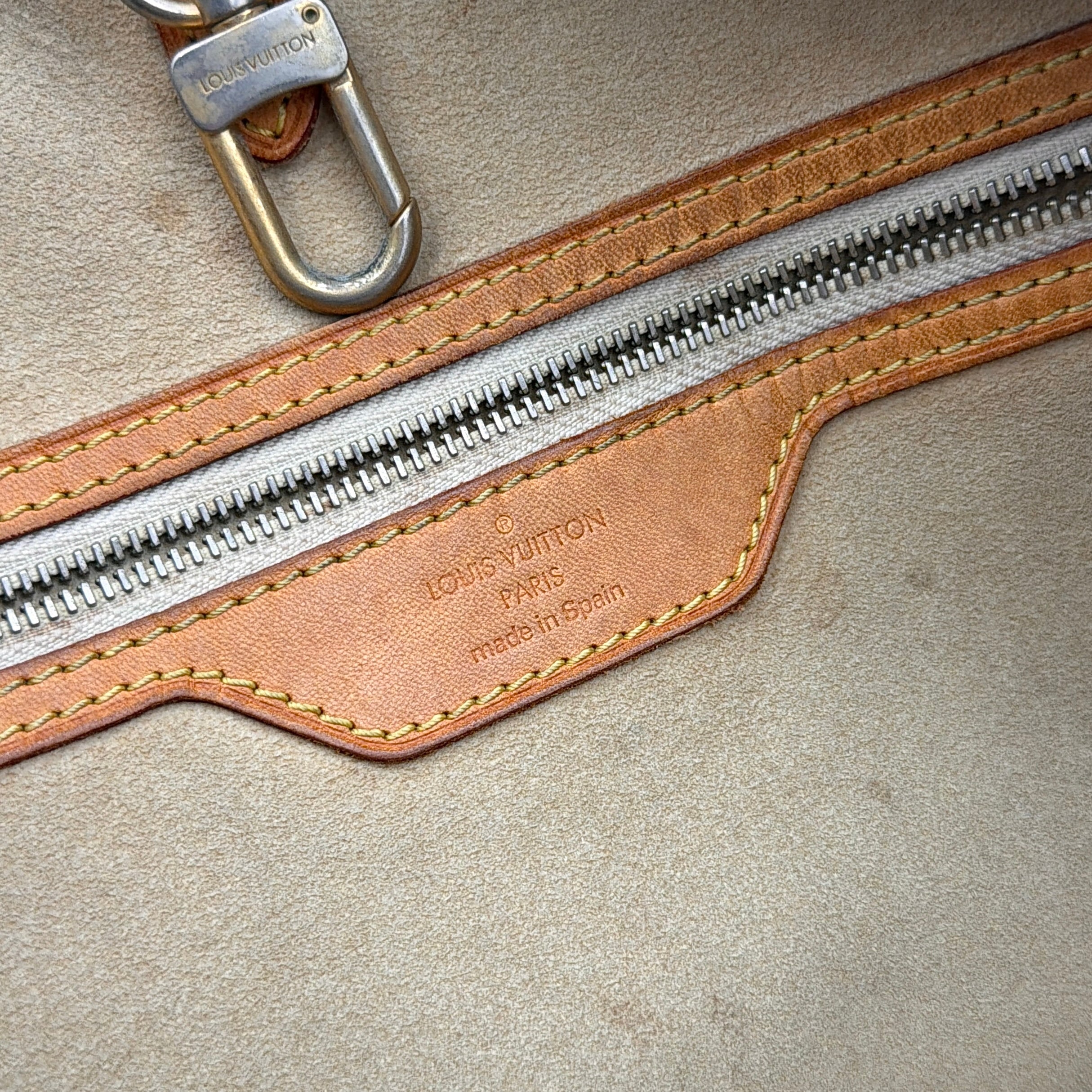 Louis Vuitton Damier Azur Hampstead MM Tote Bag