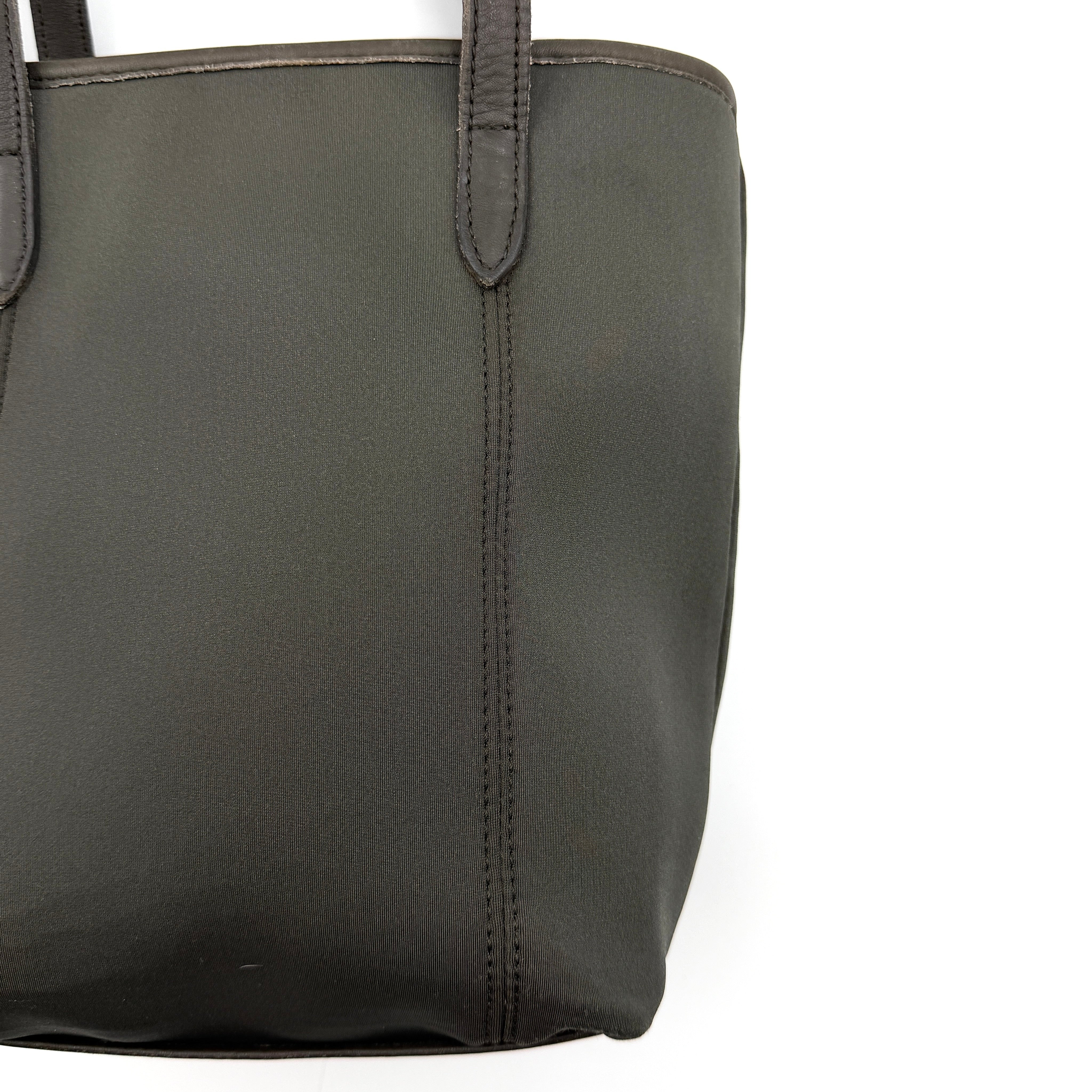 Coach New York Neoprene Tote Bag Grey