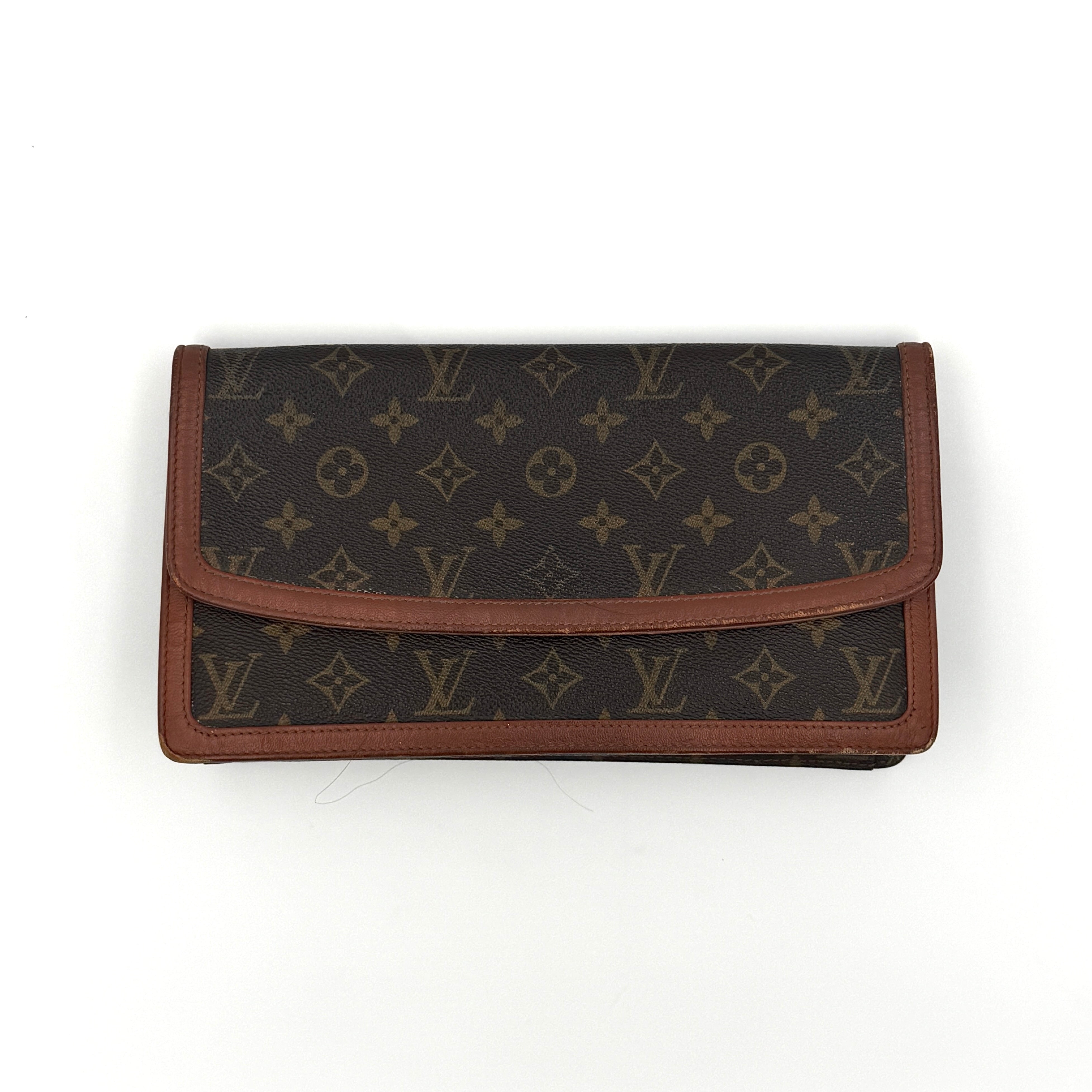 Louis Vuitton Monogram Pochette Dame Clutch Bag