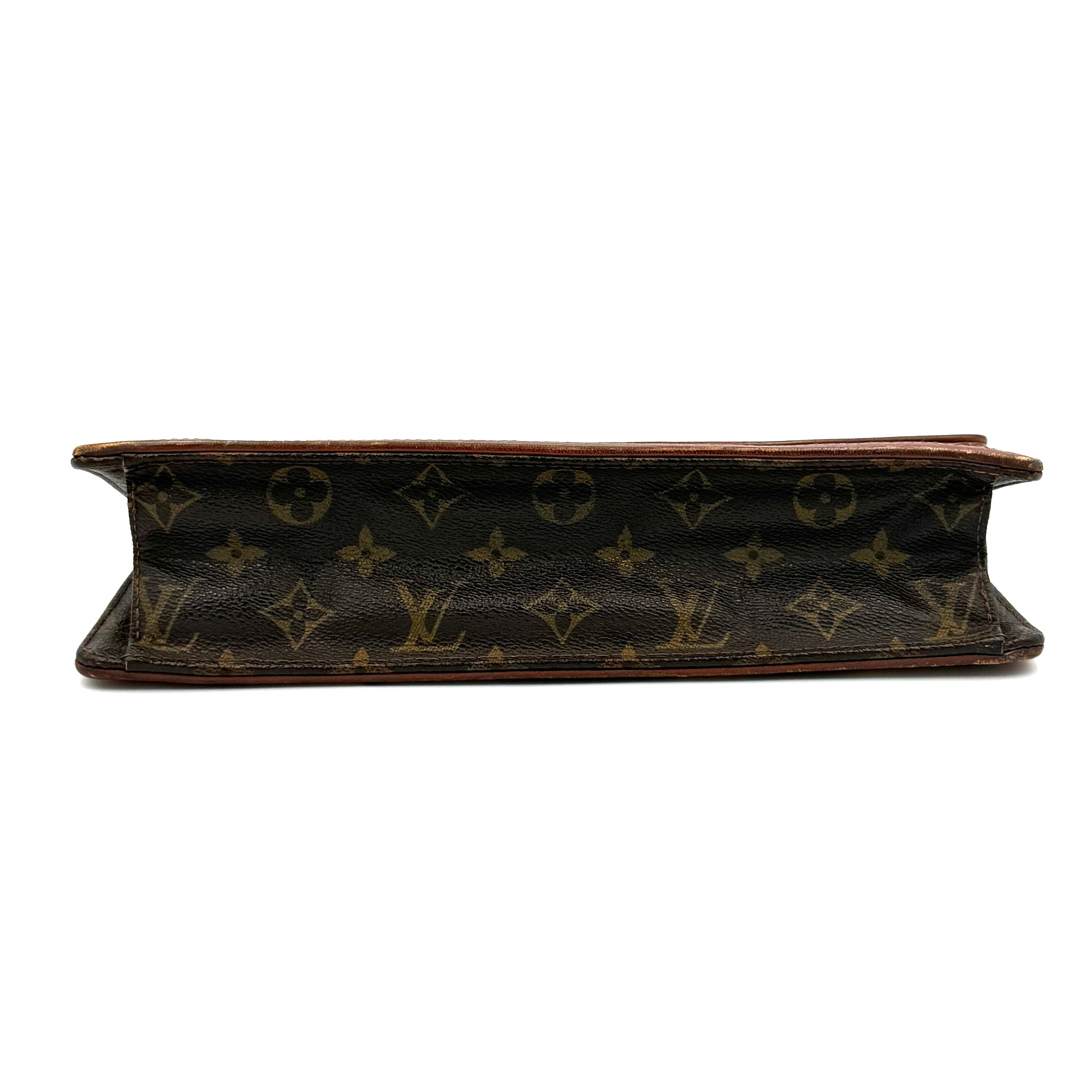Louis Vuitton Monogram Pochette Dame Clutch Bag