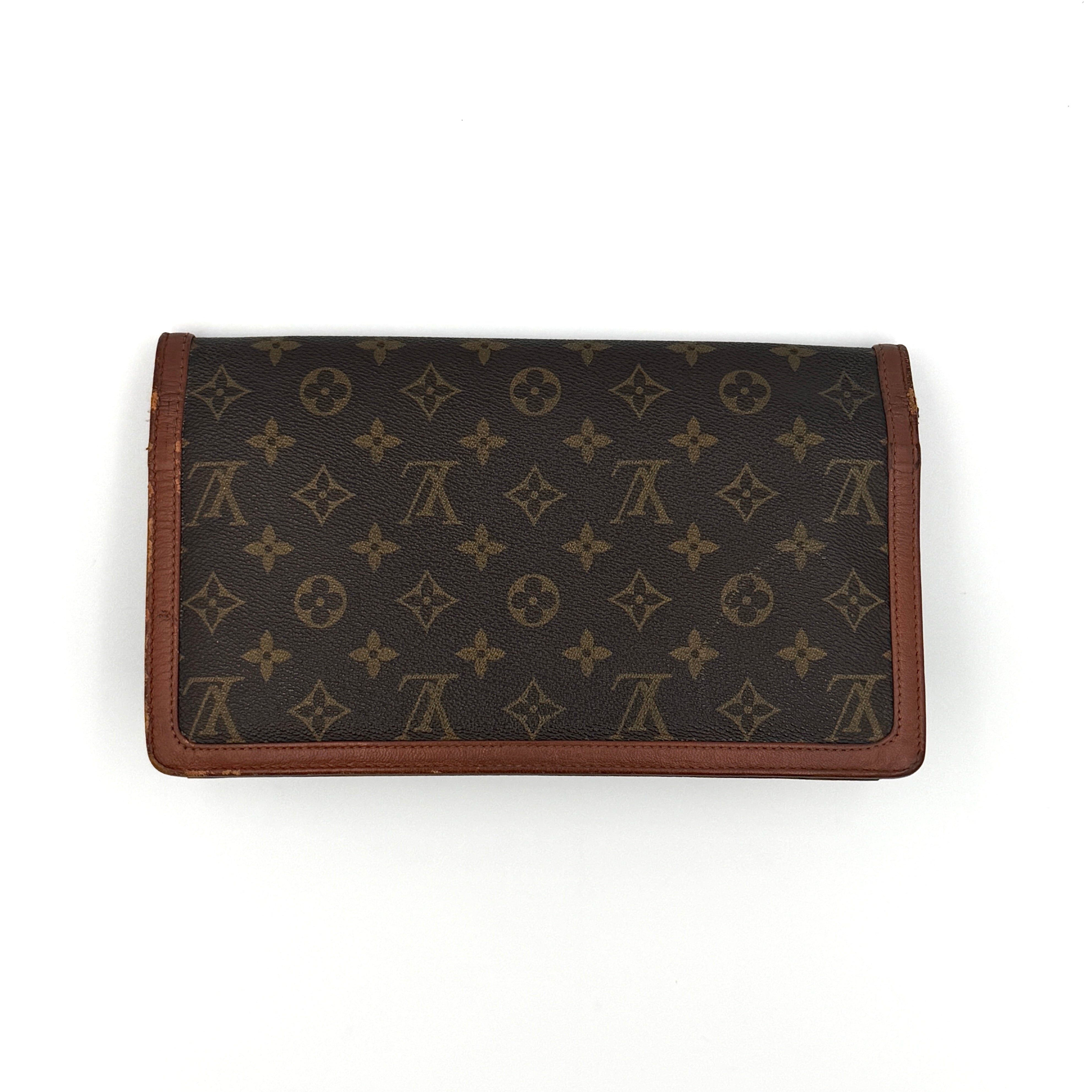 Louis Vuitton Monogram Pochette Dame Clutch Bag