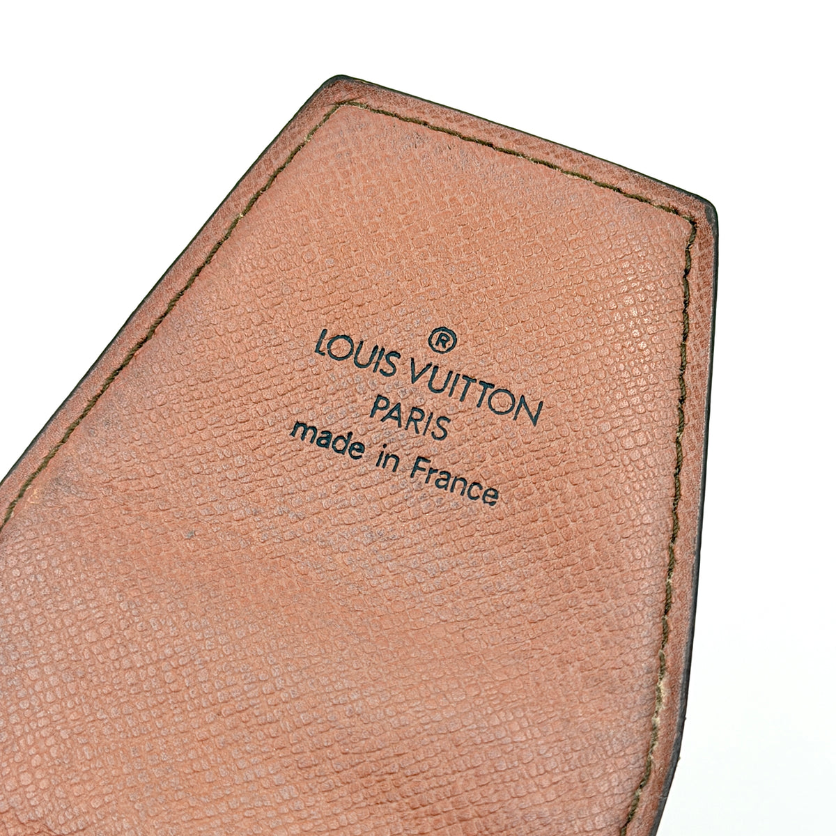 Front view of the Louis Vuitton Monogram Cigarette Case in brown coated canvas, showcasing the classic LV monogram print.