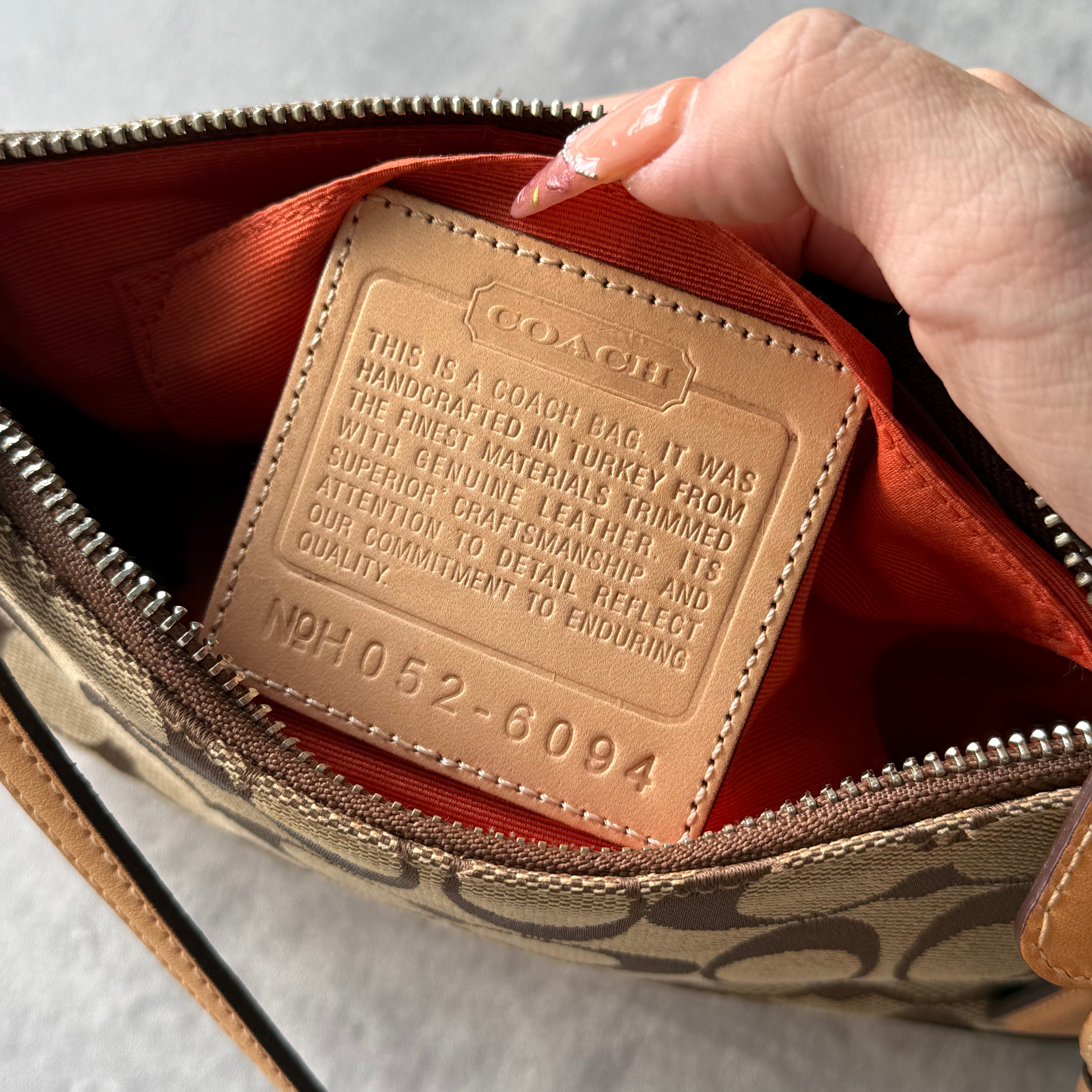 Coach Y2K Demi Shoulder Bag Tan