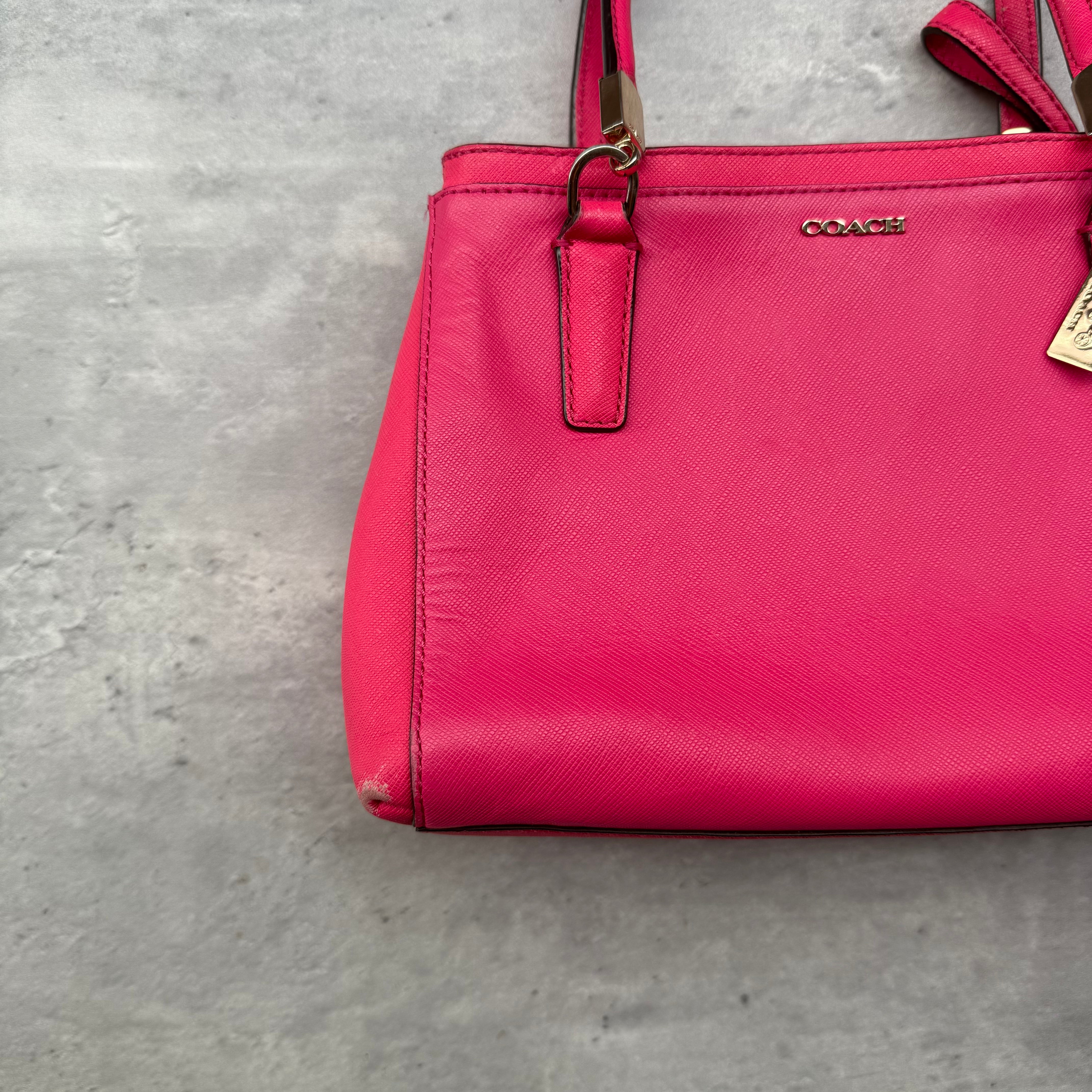 Coach 2Way Mini Christie Carryall HandBag Pink