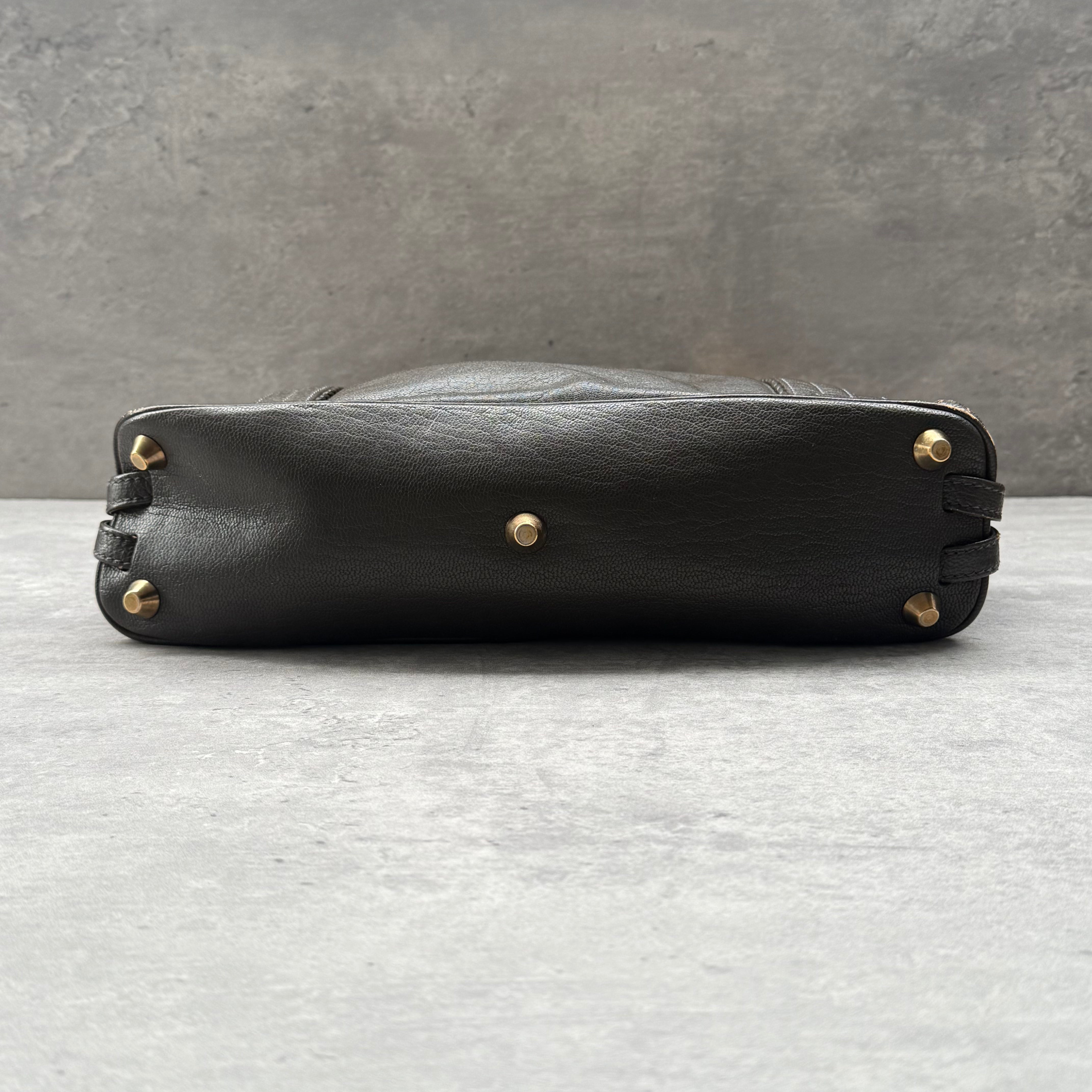 Chloe Irene Leather ShoulderBag Brown
