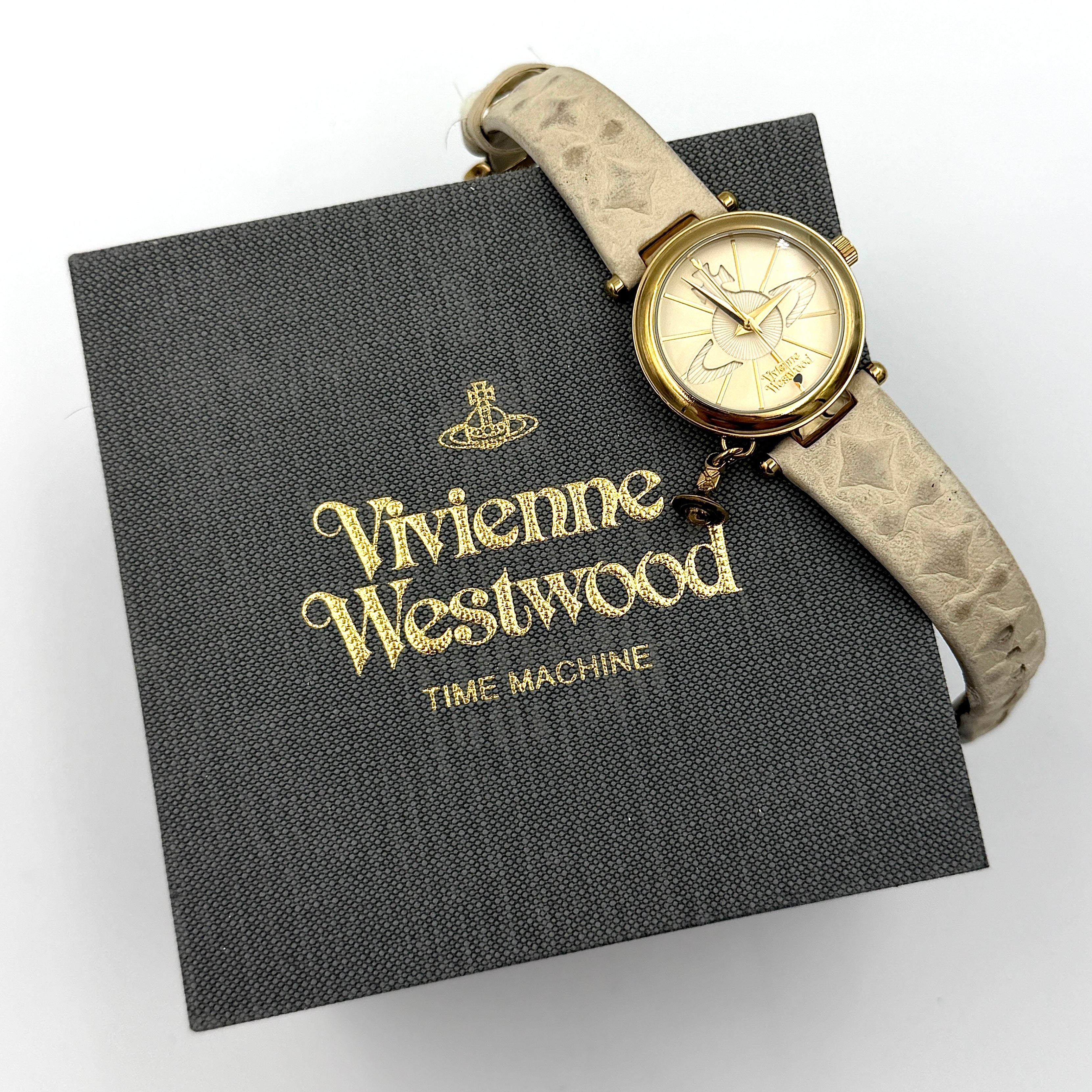 Vivienne Westwood Orb VV006WHWH Watch Gold/Beige