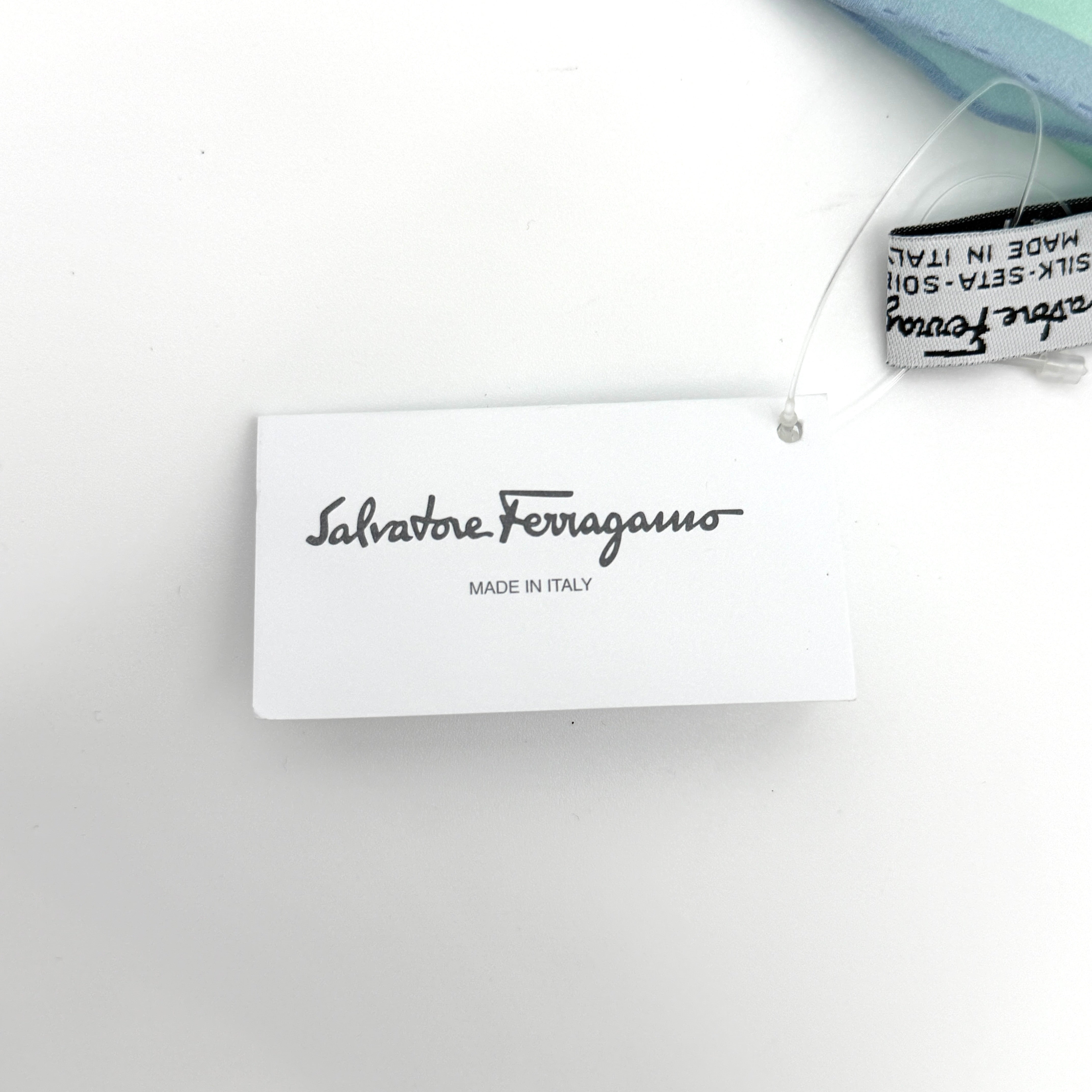 Salvatore Ferragamo Floral Silk Scarf