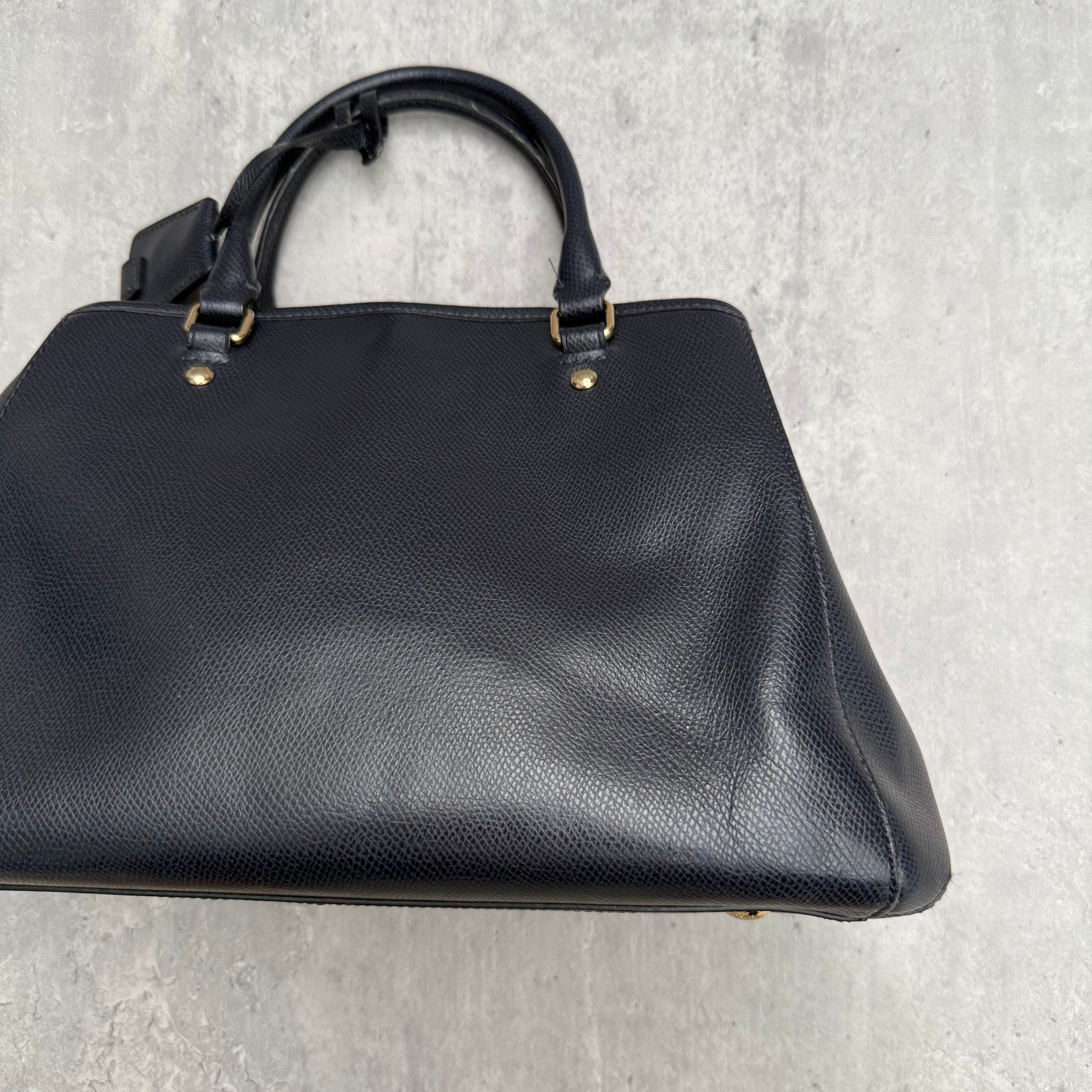 Coach Margot Carryall HandBag Navy Blue