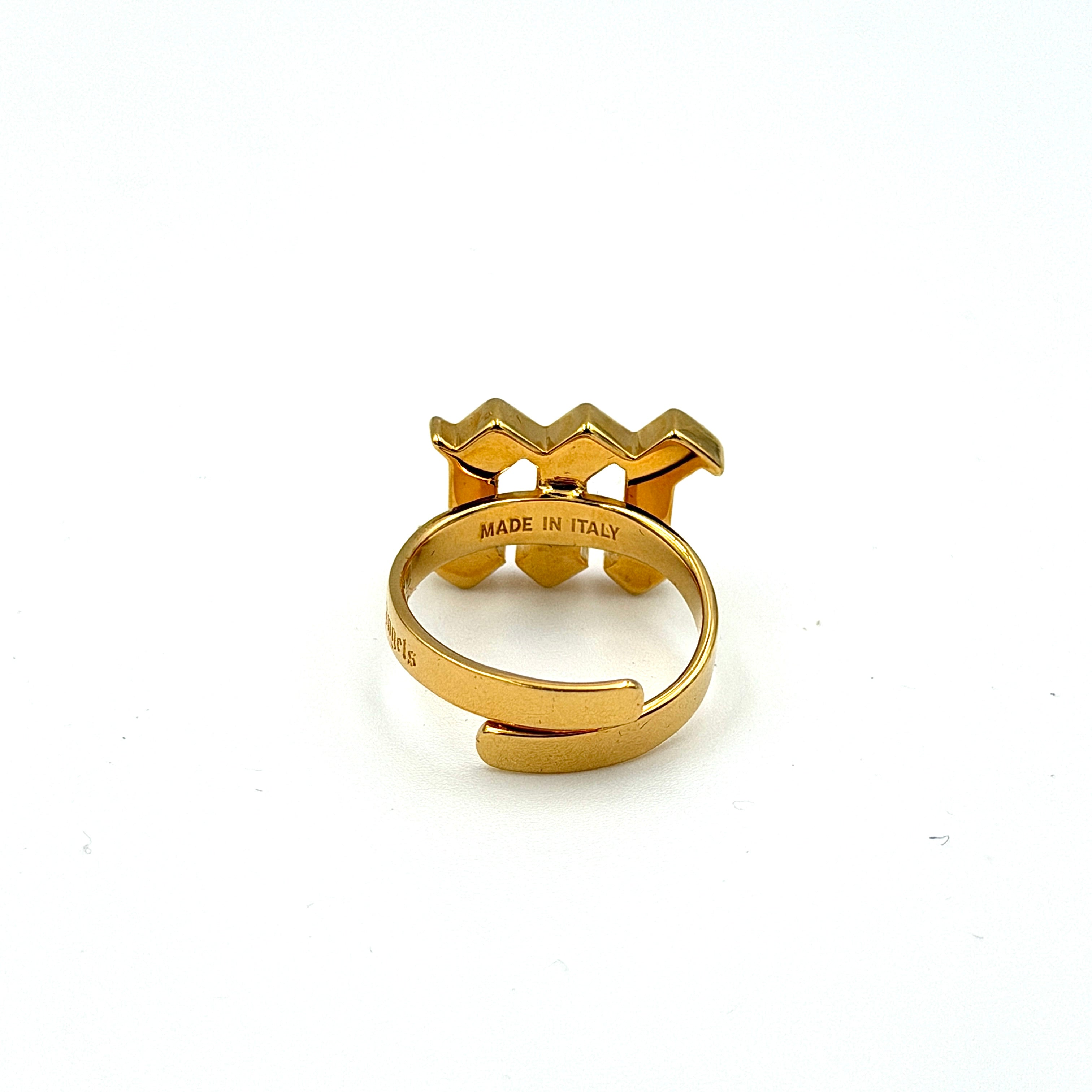 Palm Angels Rings Set Gold