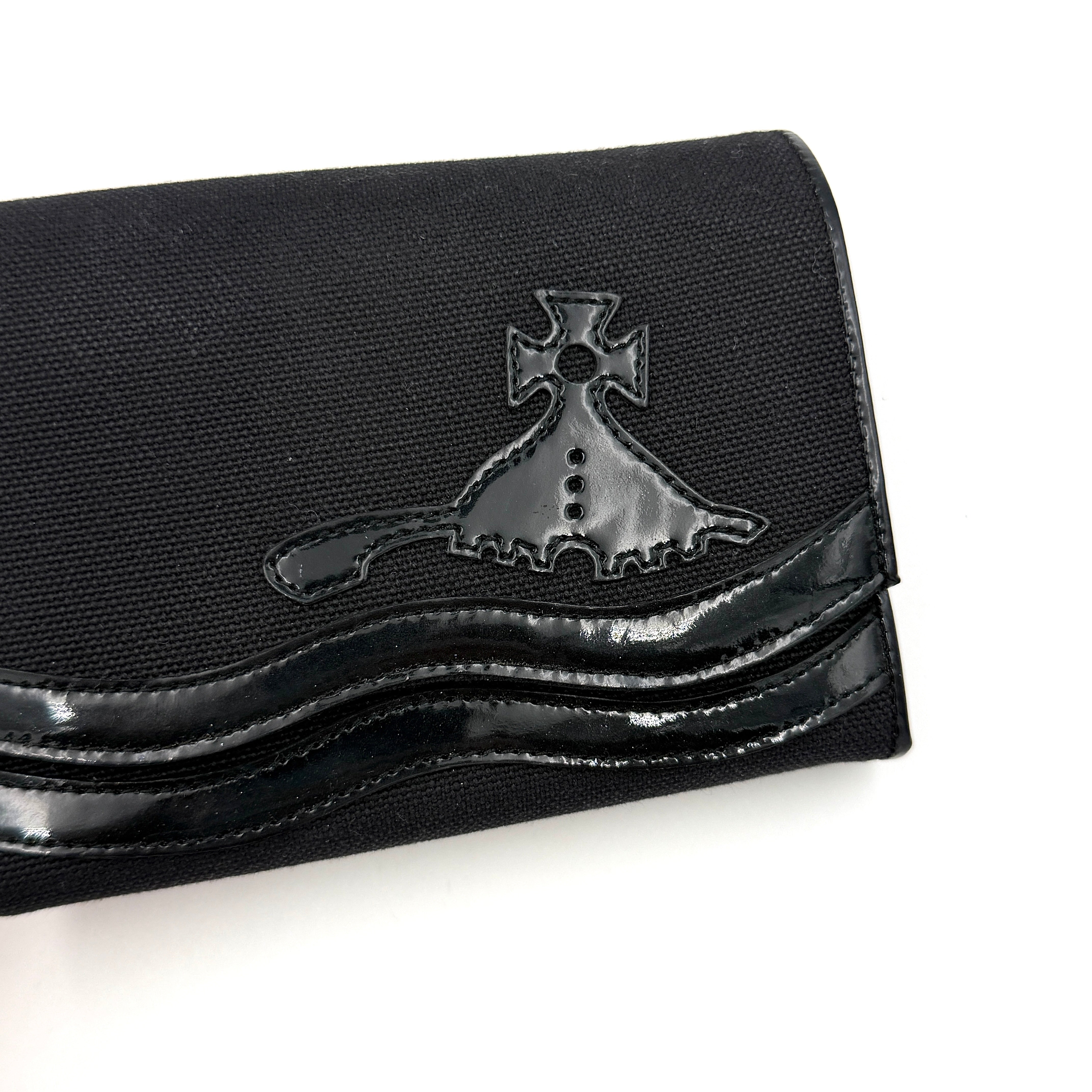 Vivienne Westwood Orb Compact Wallet Black