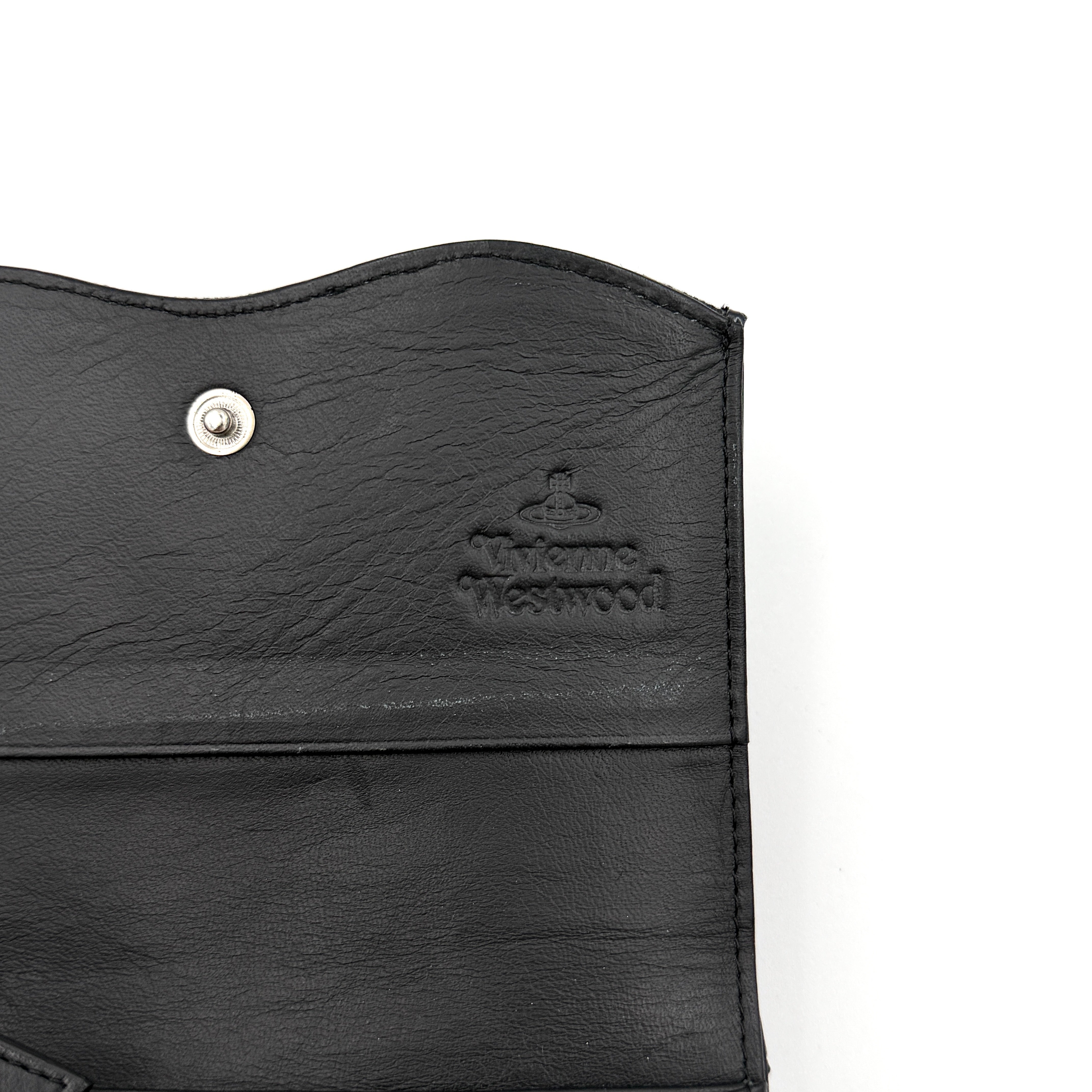 Vivienne Westwood Orb Compact Wallet Black