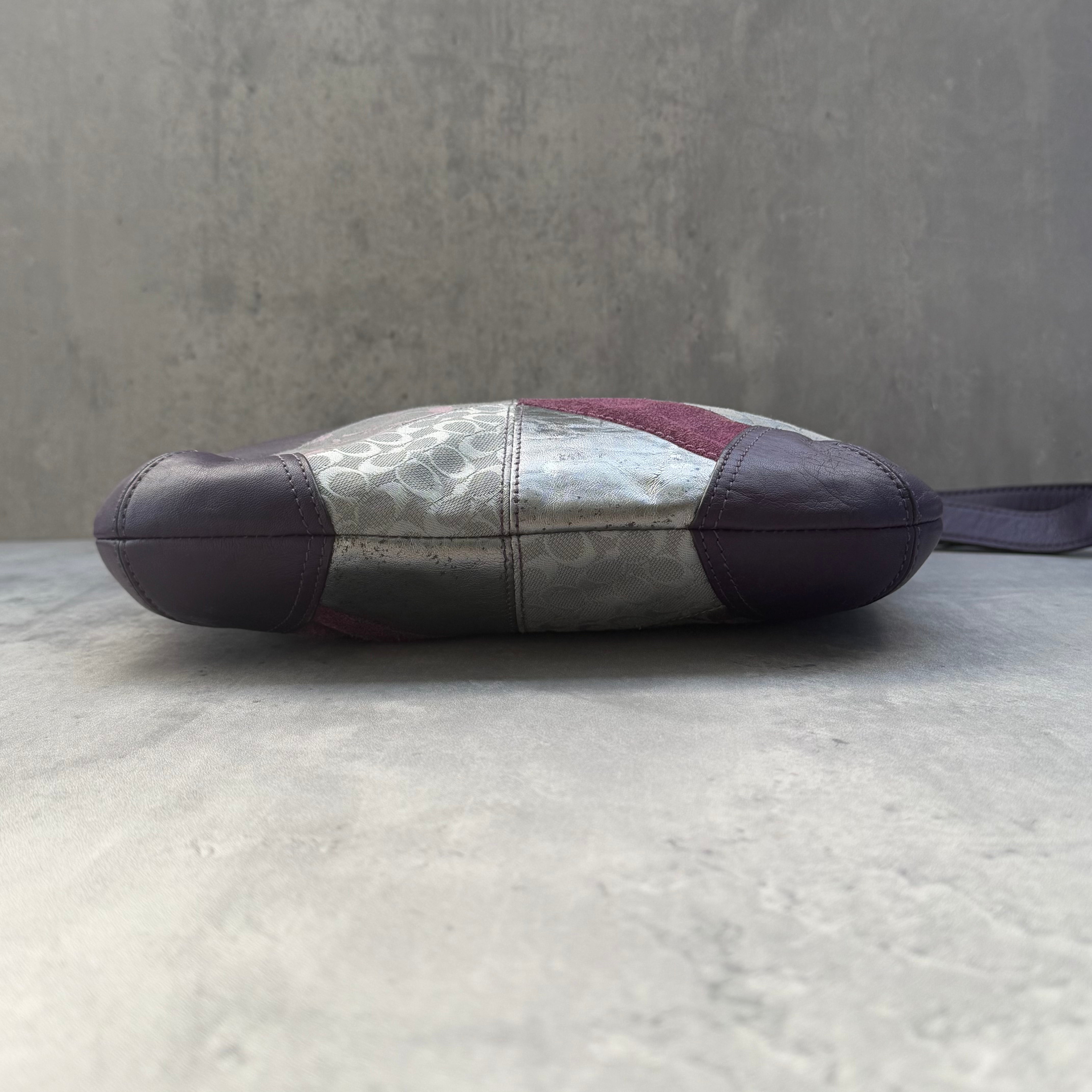 Coach 2Way Patchwork ShoulderBag Multicolor