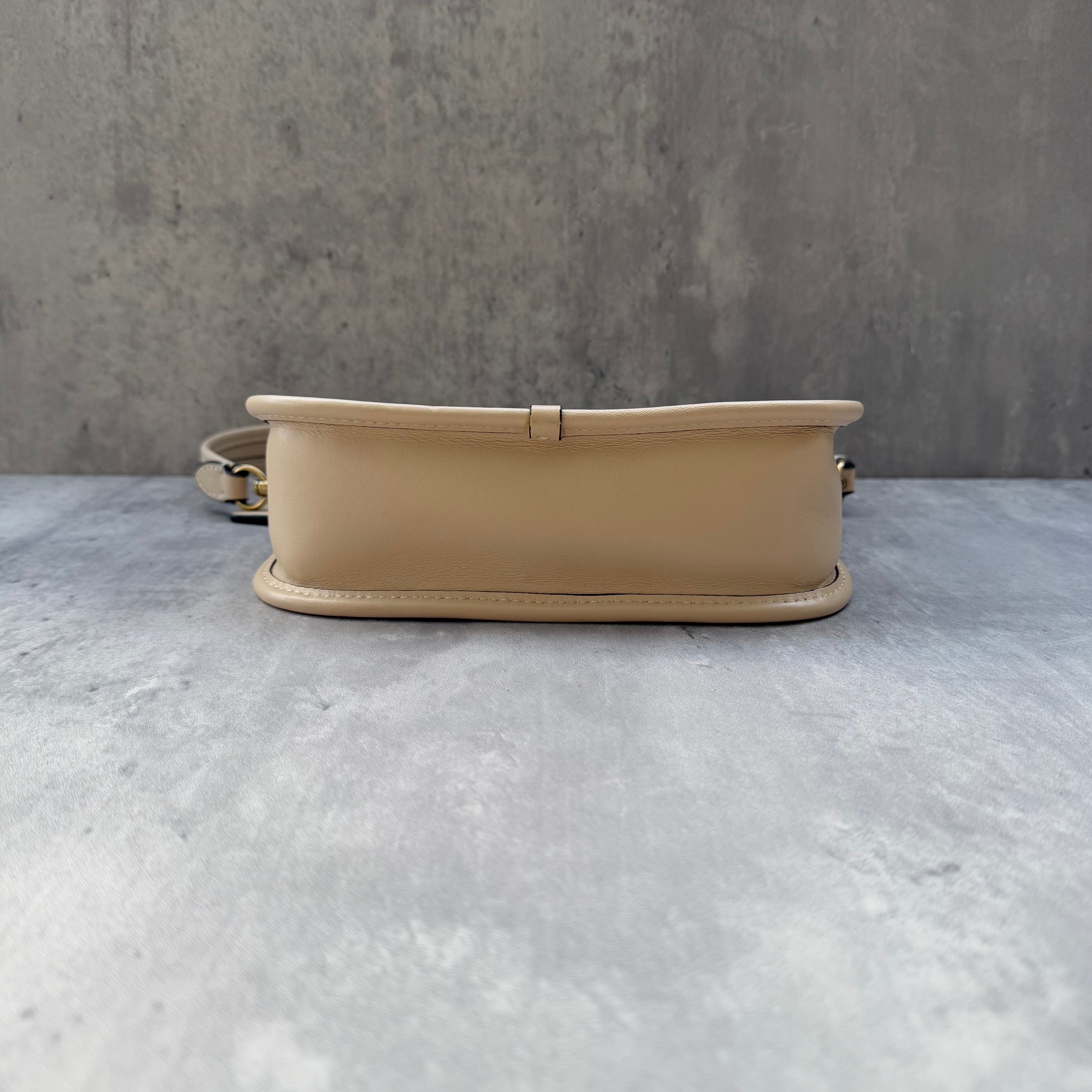 Coach Signature Swinger 20 Shoulder Bag Cream