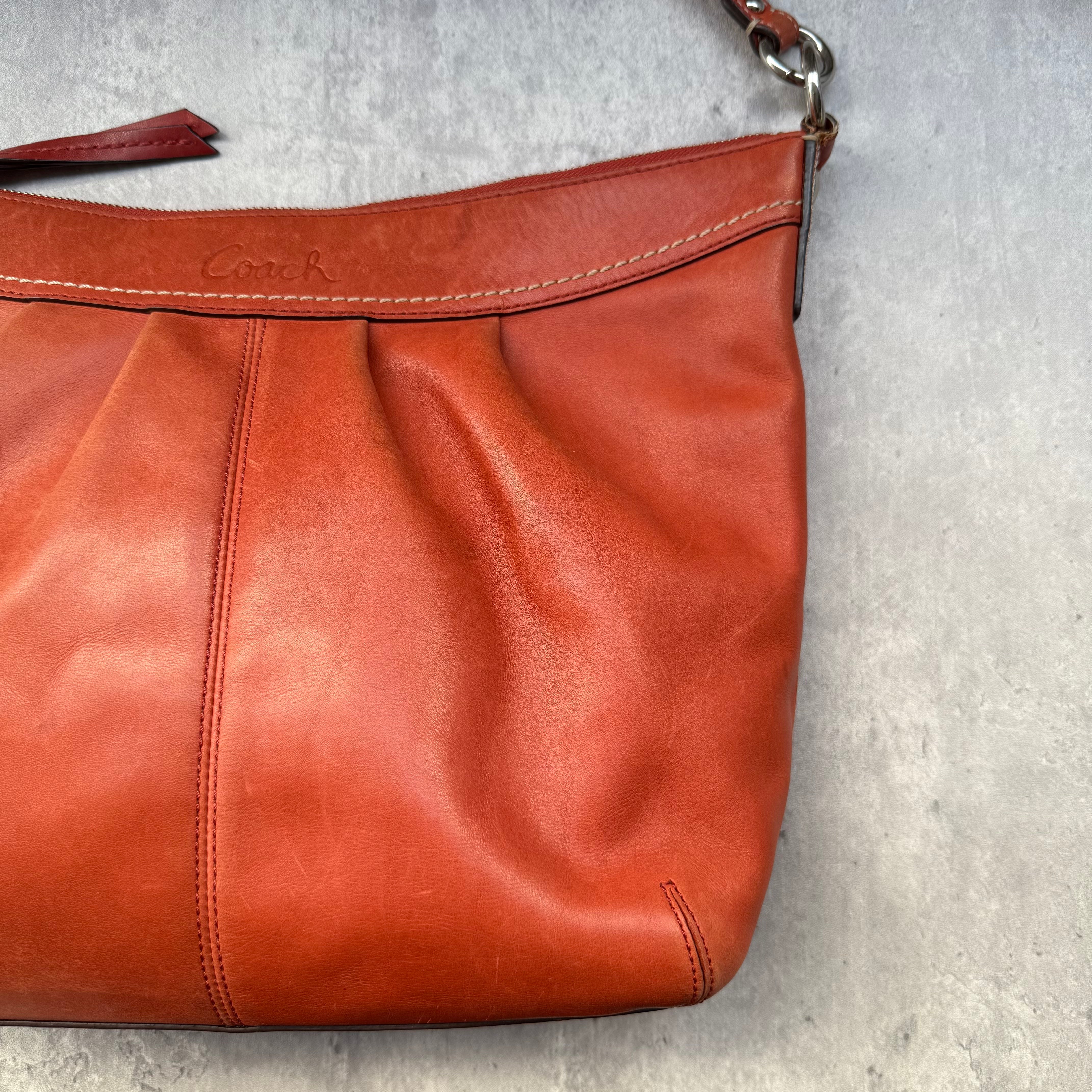 Coach Y2K 2Way Ashley Hobo Shoulder Bag Burnt Orange