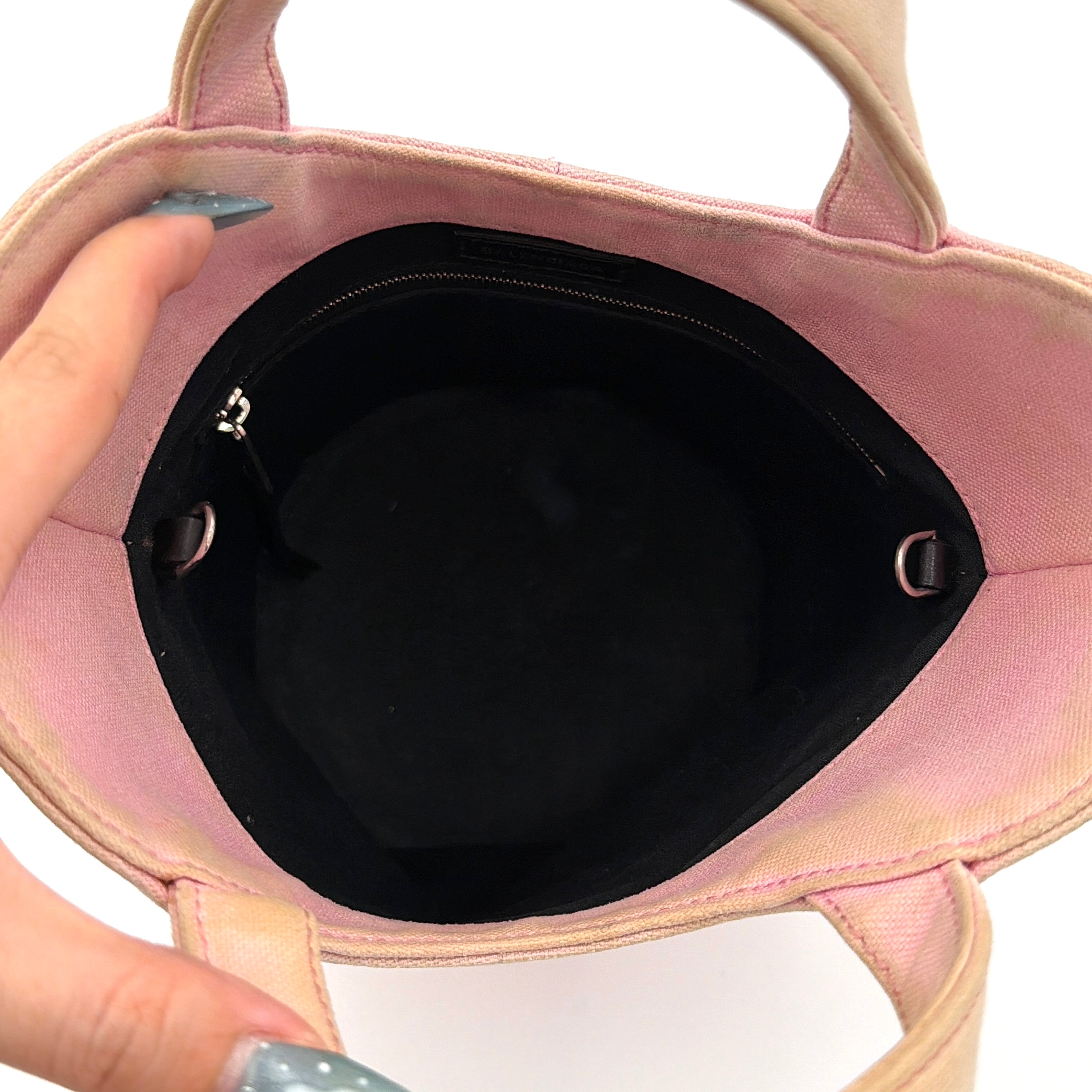 Balenciaga 2Way Wave Bucket Bag Pink