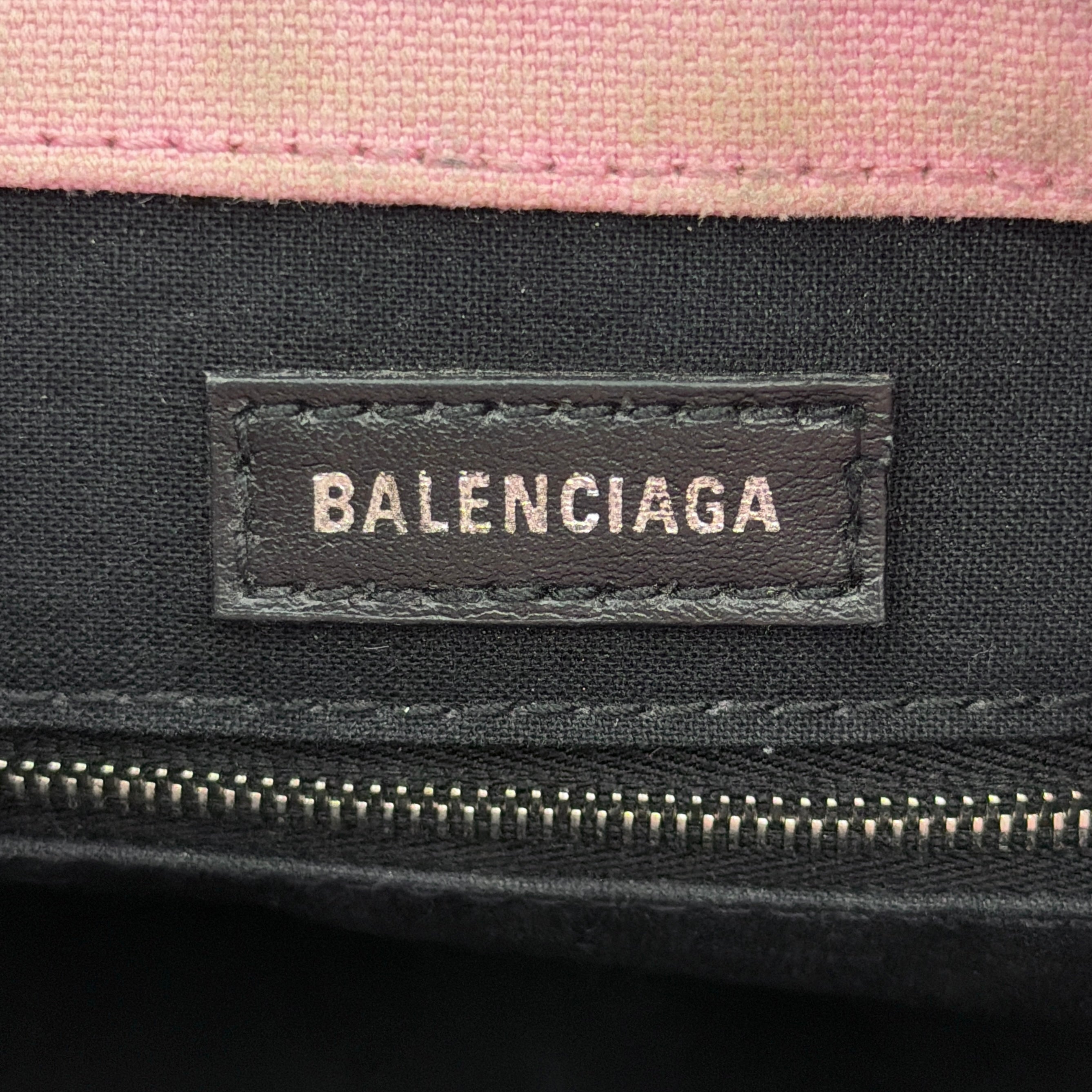 Balenciaga 2Way Wave Bucket Bag Pink